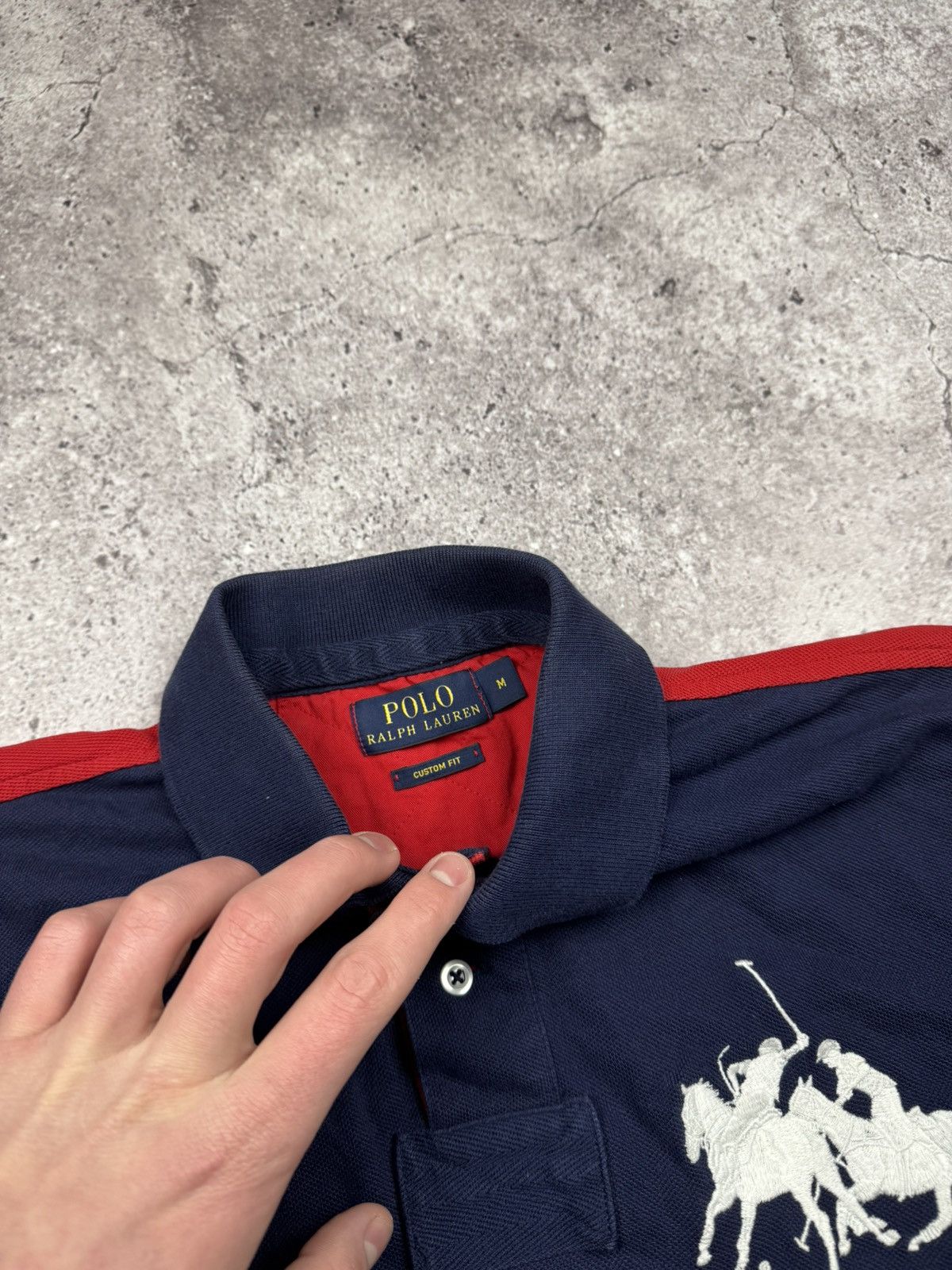 Polo Ralph Lauren Vintage Polo Ralph Lauren Mercer Y2K Rugby Polo Shirt Japan Size US M / EU 48-50 / 2 - 6 Thumbnail