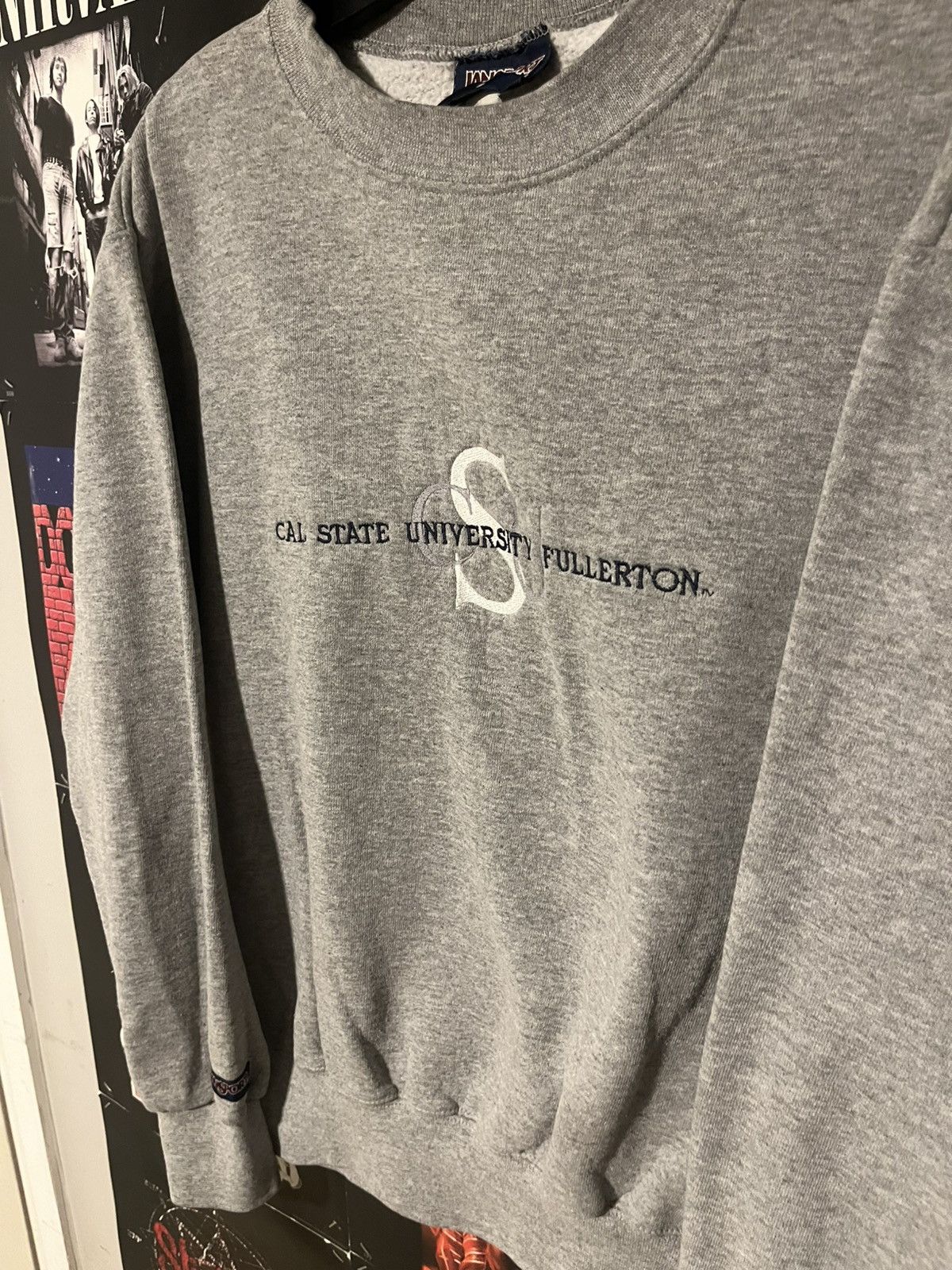 Jansport Vintage Cal State Fullerton University Jansport Sweatshirt Size S / US 4 / IT 40 - 2 Thumbnail
