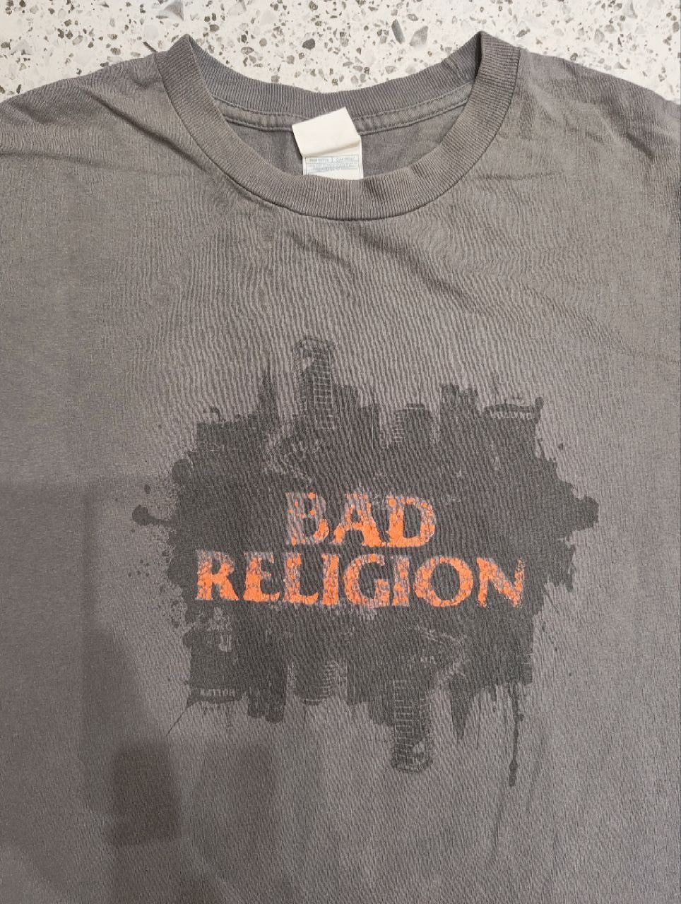 Band Tees VINTAGE 2007 BAD RELIGION TOUR Size US L / EU 52-54 / 3 - 4 Thumbnail
