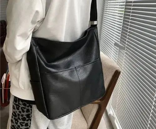 VIBE PU Leather Crossbody Bag Black Candy Size ONE SIZE - 4 Thumbnail
