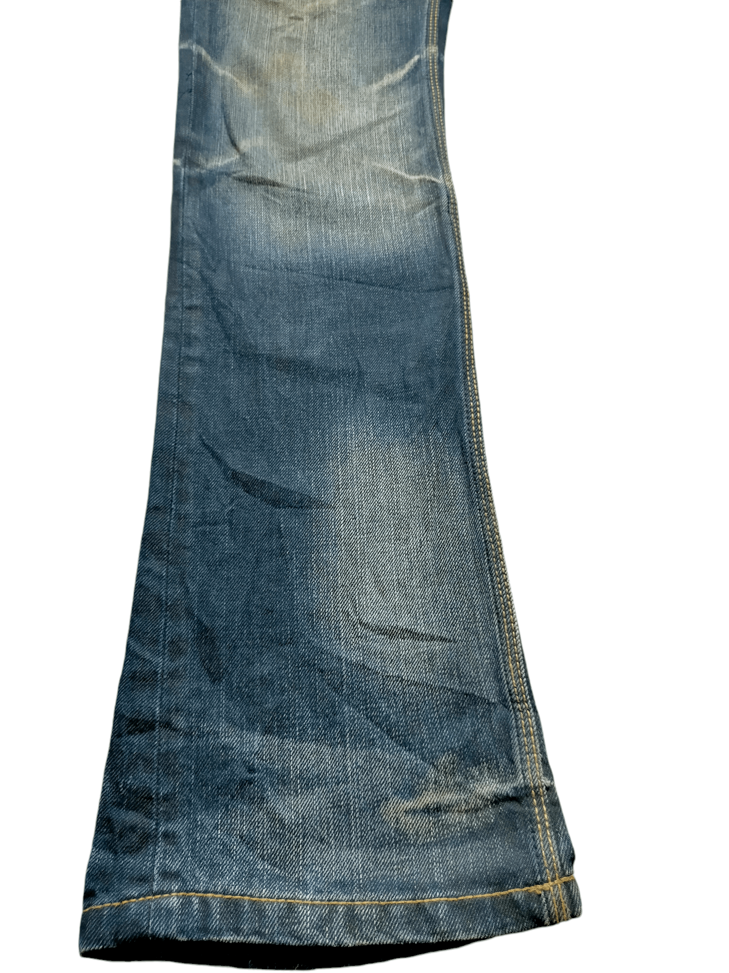 Hysteric Glamour Flare Jeans Nicole Club Patchwork Boot cut Denim Size US 30 / EU 46 - 9 Thumbnail