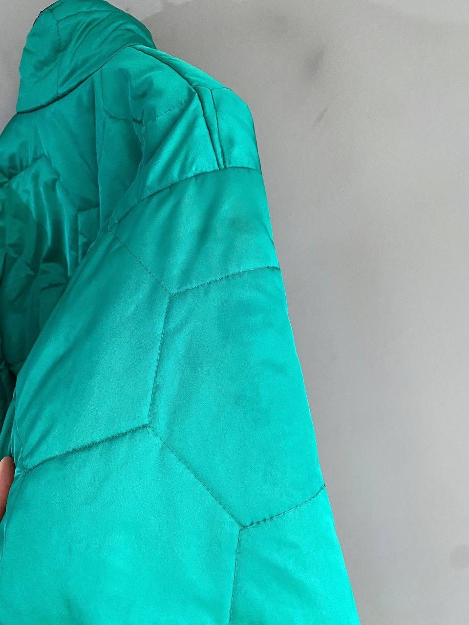 Adidas Vintage Adidas Equipment 90s Men's Green Quilted Jacket, M Size US M / EU 48-50 / 2 - 24 Thumbnail