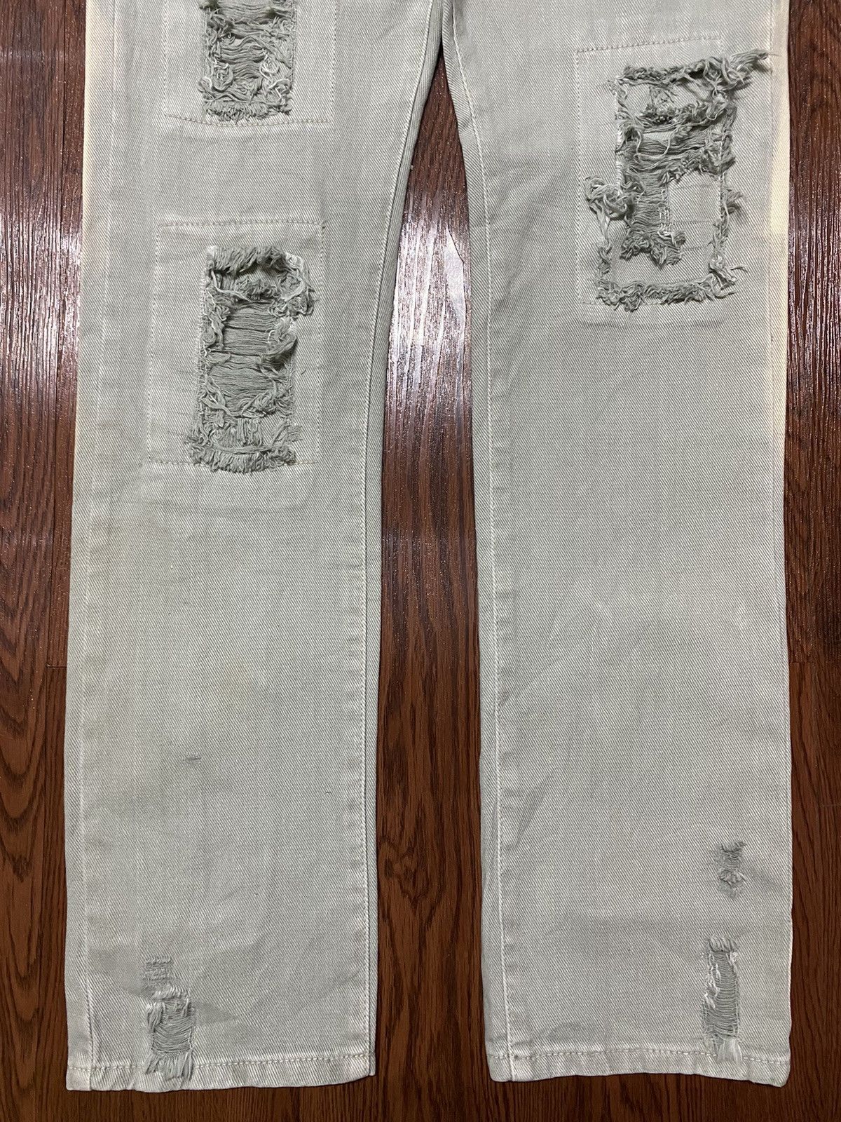 Japanese Brand Vintage Japanese Brand Distressed Loose Jeans Size US 32 / EU 48 - 5 Thumbnail