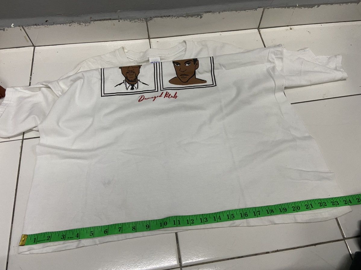 Rap Tees TUPAC SHAKUR DAMAGED PETALS RAPPER TEE SHIRT Size US XL / EU 56 / 4 - 9 Thumbnail