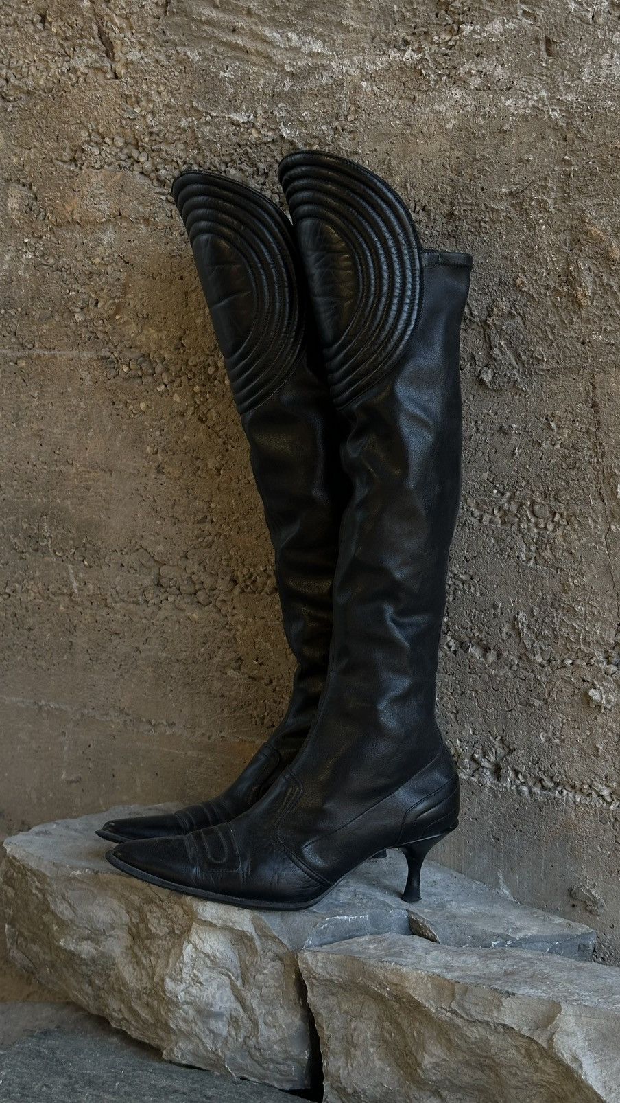 Vintage MOTOR BOOTS Size US 7.5 / IT 37.5 - 1 Thumbnail