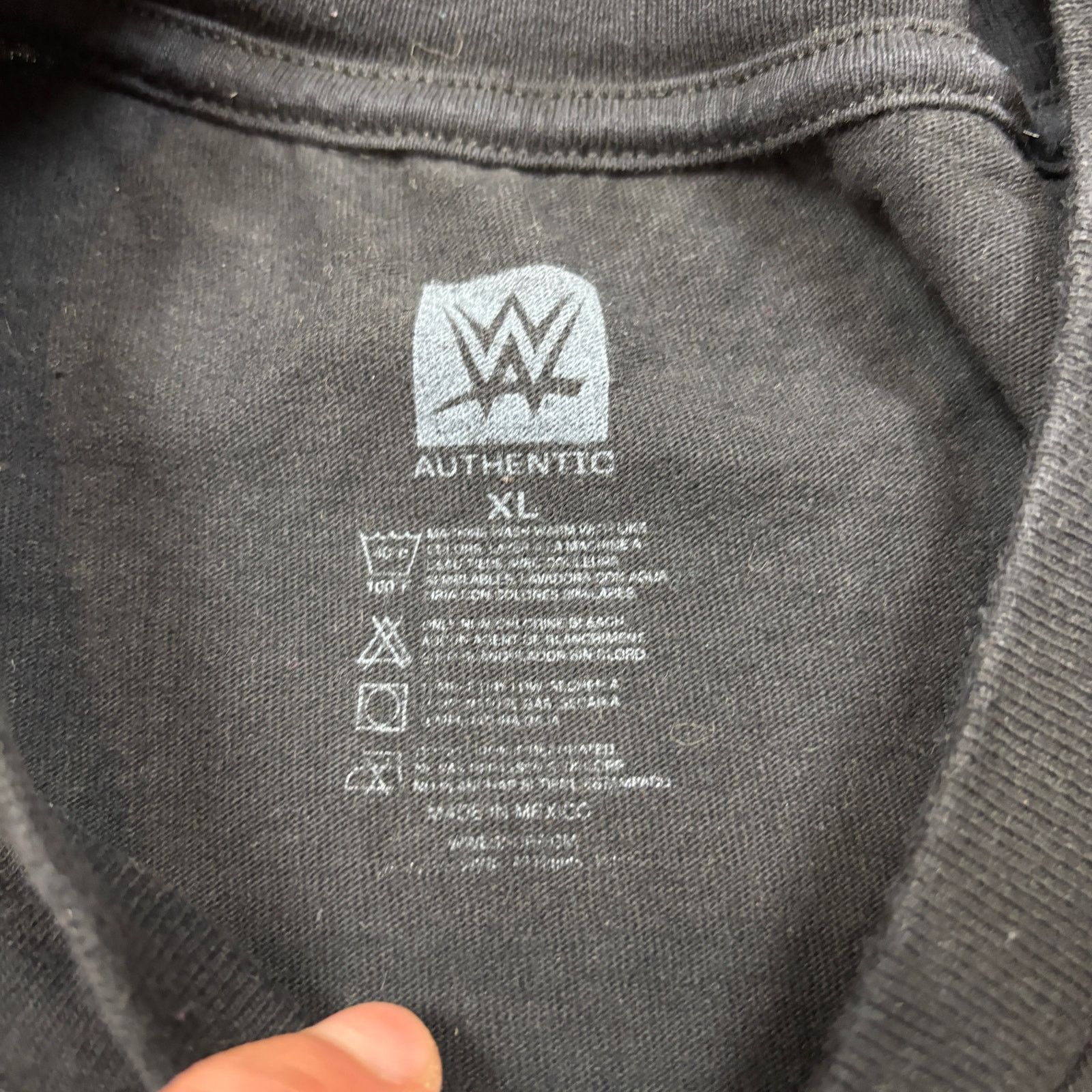 WWE Undertaker 25 Years The Deadman Will Live Eternal Shirt XL Size US XL / EU 56 / 4 - 5 Thumbnail