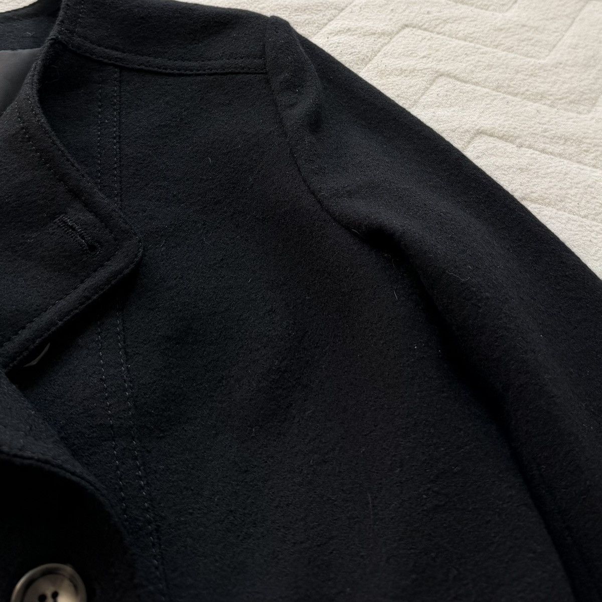 Michael Kors Michael Kors Wool Jacket Black Double Breasted Crop Style Size M / US 6-8 / IT 42-44 - 7 Thumbnail