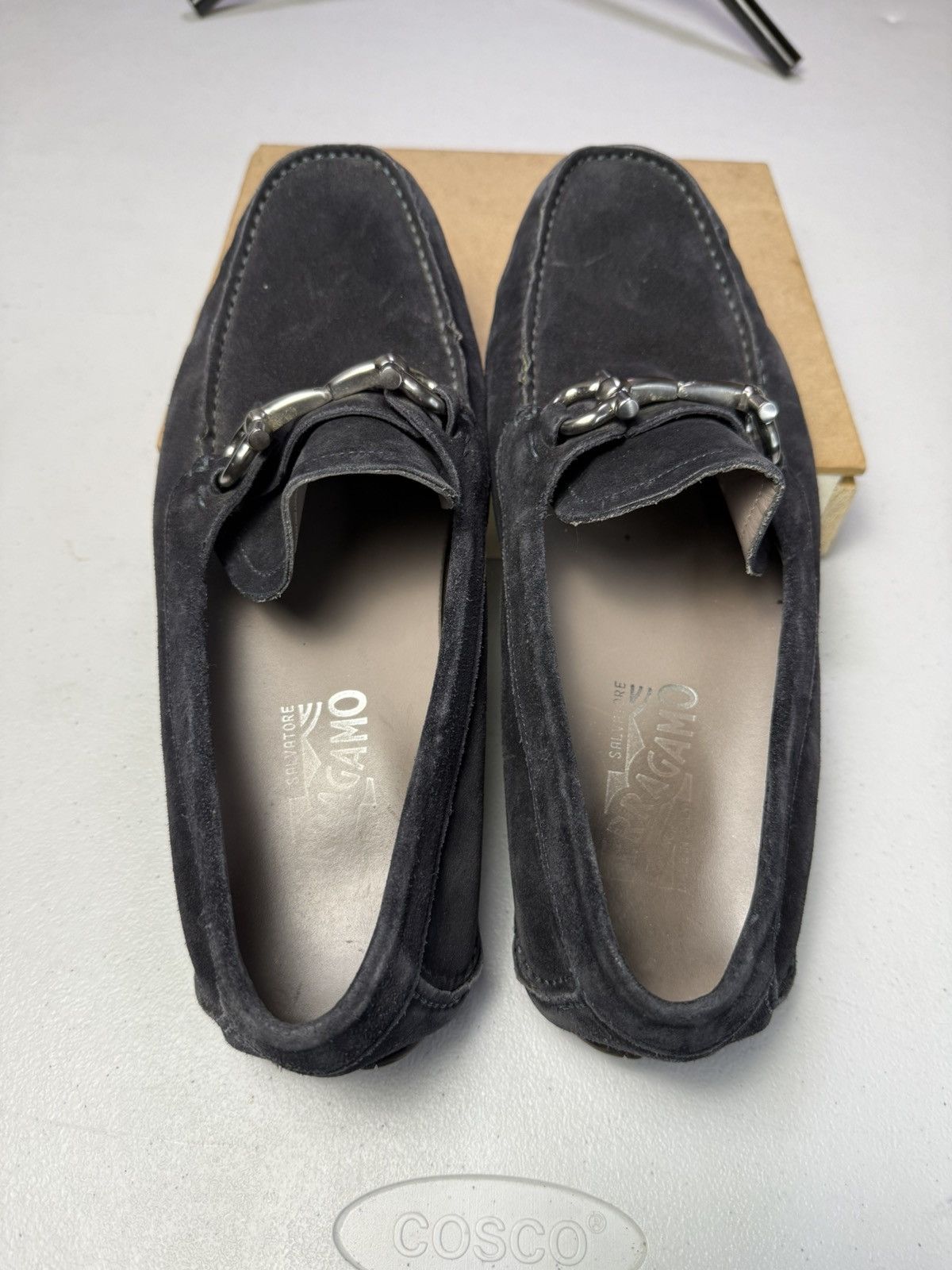 Salvatore Ferragamo Salvatore Ferragamo Parigi Gancini Driving Loafers Size 7 Size US 7 / EU 40 - 12 Thumbnail