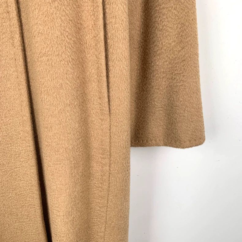 Max Mara Max Mara Camel lapel belted camel coat Size L / US 10 / IT 46 - 4 Thumbnail