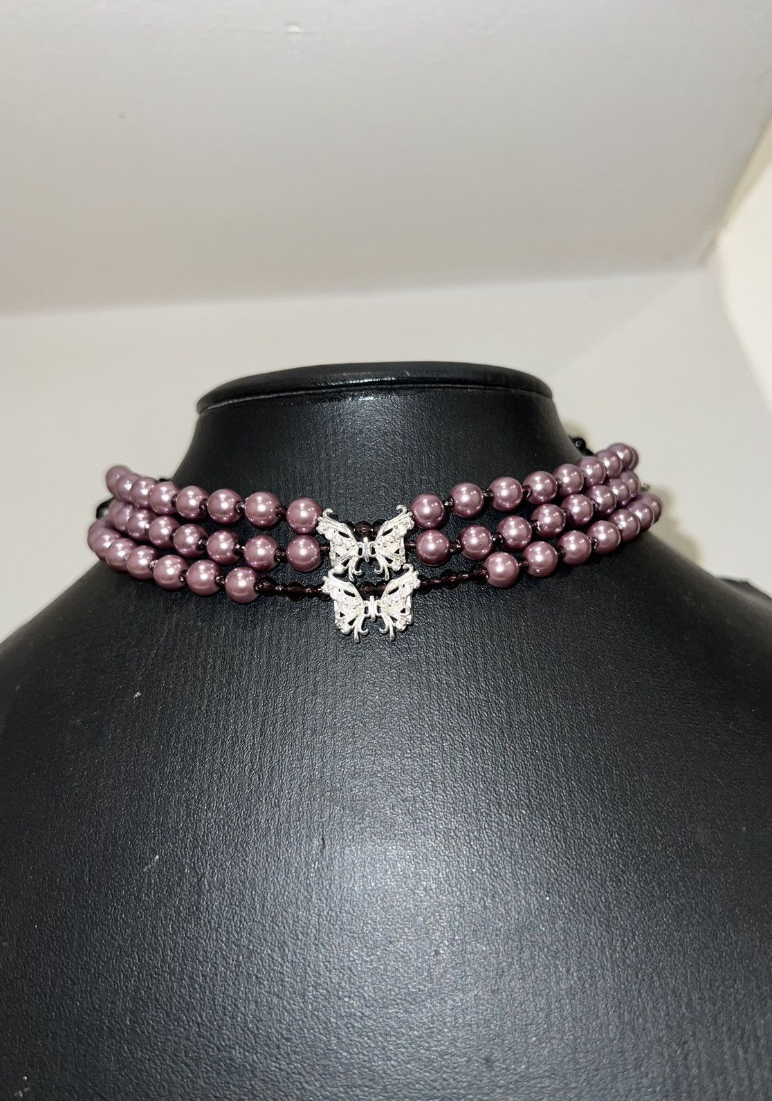 Japanese Brand Purple butterfly imitation pearl set 🔮🦋 Size ONE SIZE - 13 Thumbnail