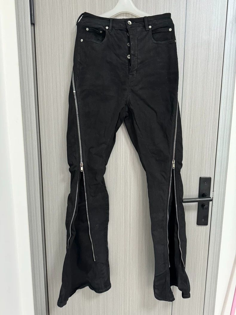 Rick Owens Rick Owens Long Zip Pants Size US 30 / EU 46 - 1 Thumbnail