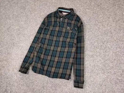 Flannel Vintage Flannel Shirt Checkered Travis Scott USA Y2K Style Size US L / EU 52-54 / 3 - 5 Thumbnail