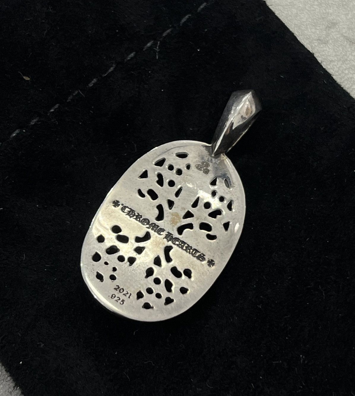 Chrome Hearts CHROME HEARTS Oval Cross Charm SILVER Size ONE SIZE - 6 Thumbnail