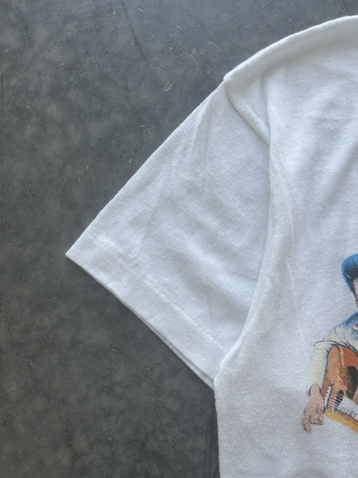 Vintage Vintage 1987 Elvis Graphic Tee Single Stitch Paper Thin Size US S / EU 44-46 / 1 - 5 Thumbnail