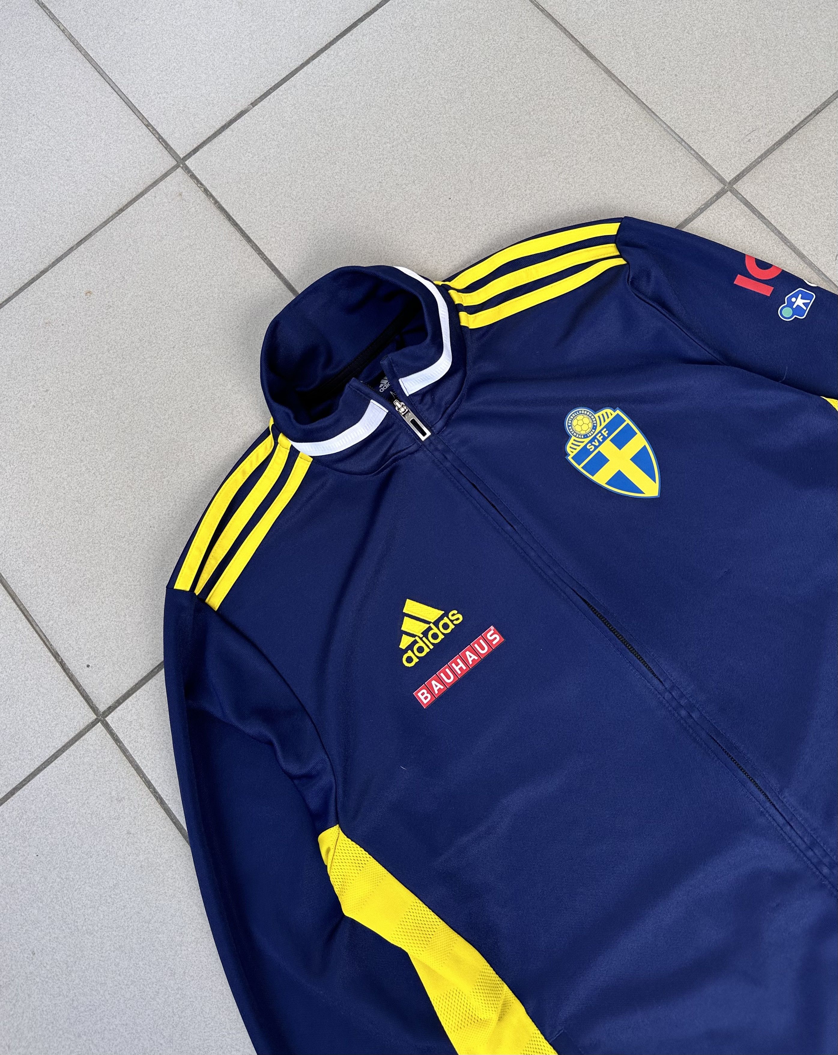 Adidas Adidas SvFF Sweden football zip Size US M / EU 48-50 / 2 - 2 Thumbnail