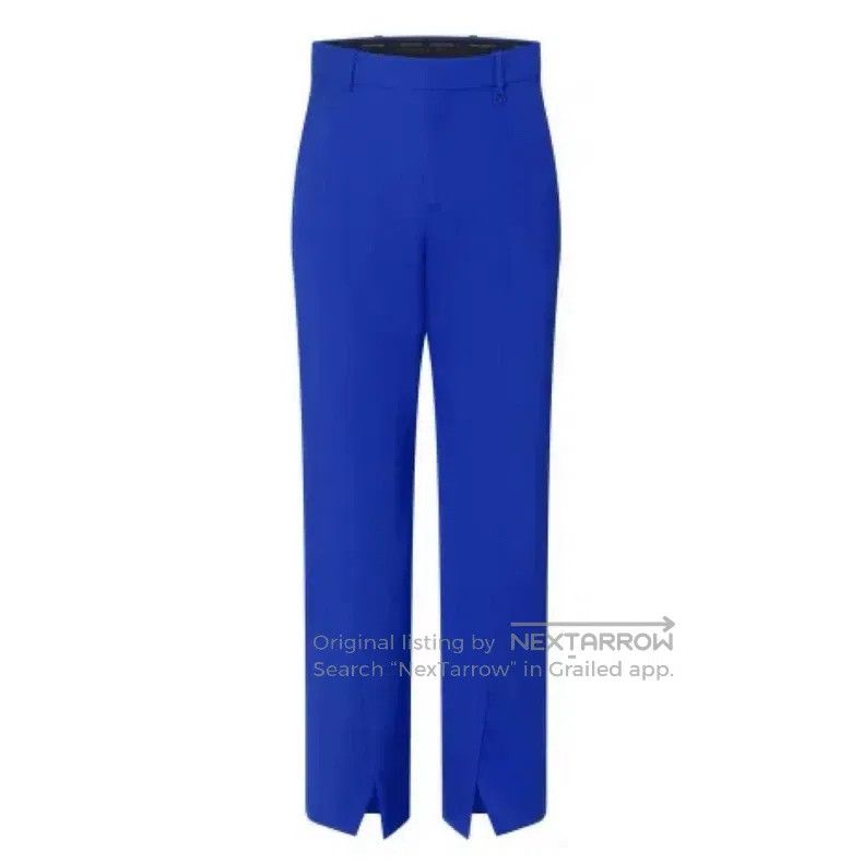 Louis Vuitton Louis Vuitton size US 48 Lightning blue logo slacks pants Size US 32 / EU 48 - 6 Thumbnail