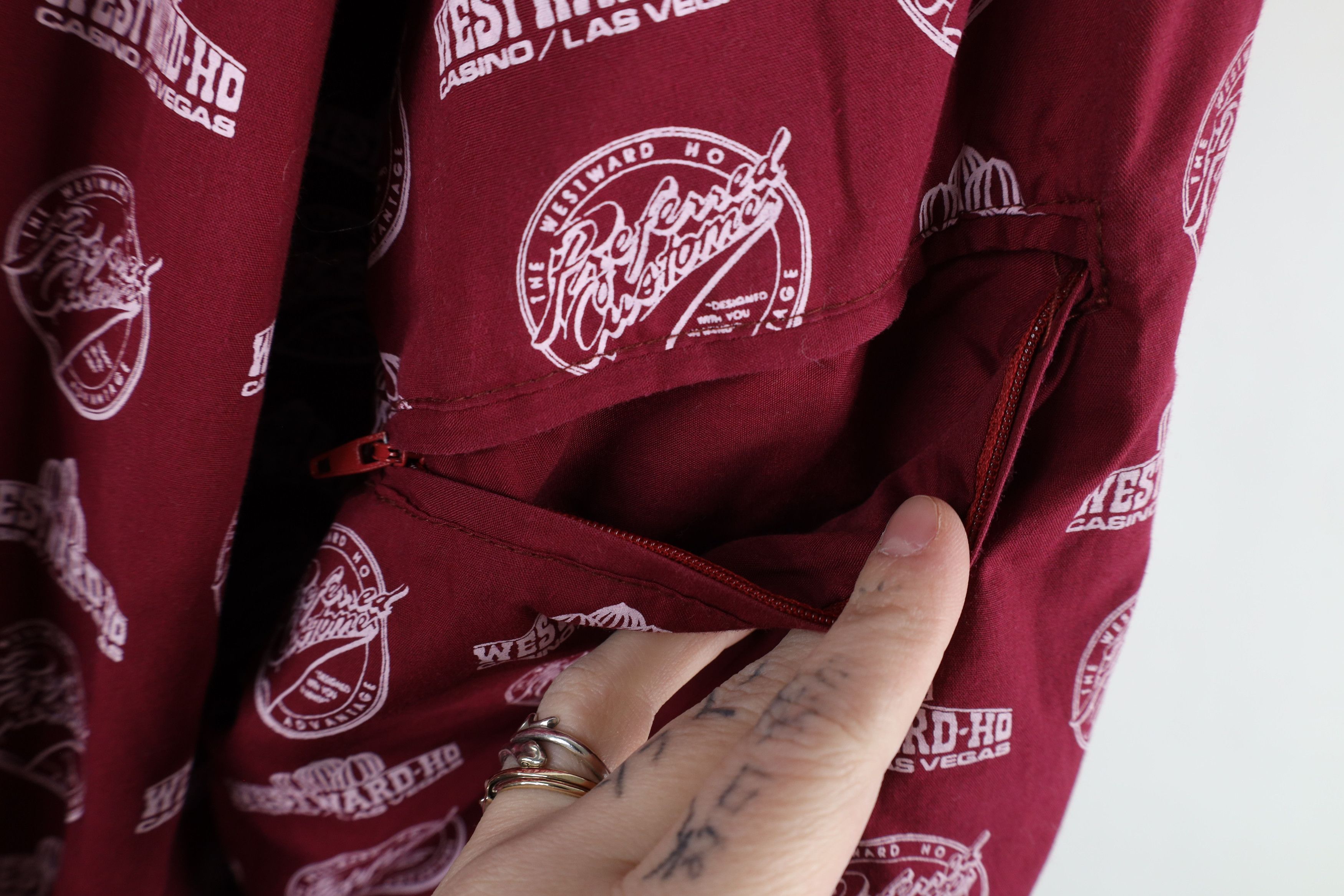 Vintage Vintage 90s Streetwear Westward Las Vegas Bomber Jacket Size US XL / EU 56 / 4 - 9 Thumbnail