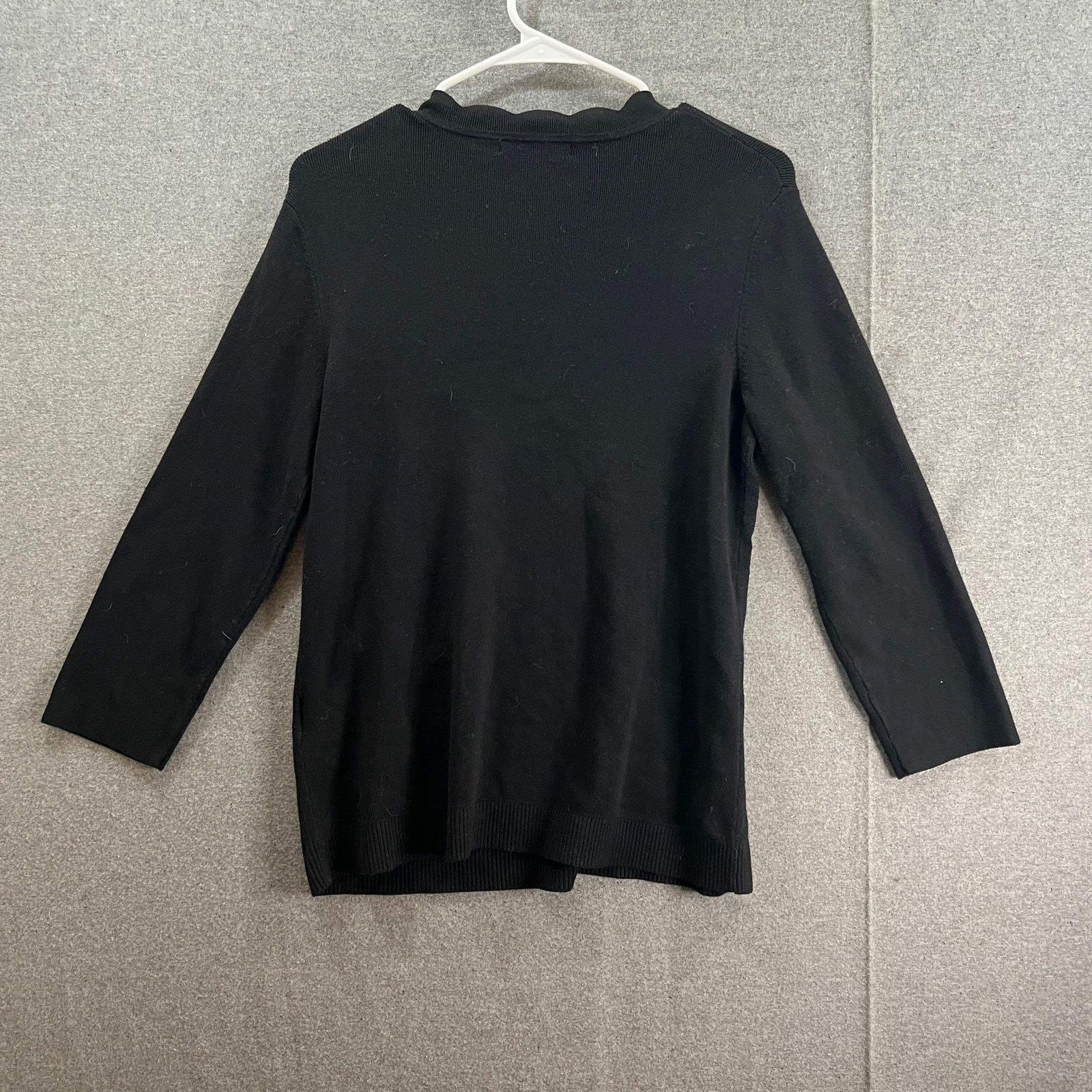 Other 41Hawthorn Black Sweater Womens Medium Long Sleeve Pullover Size M / US 6-8 / IT 42-44 - 2 Thumbnail