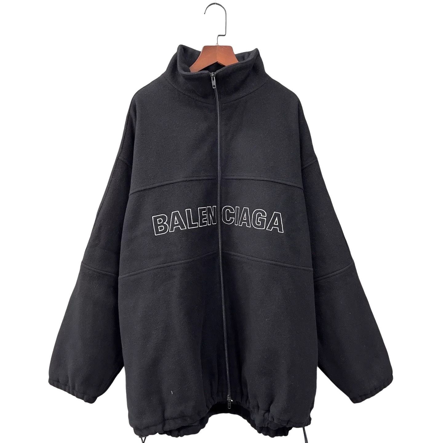 Balenciaga Balenciaga Embroidered Logo Zip Jacket Size S Size US S / EU 44-46 / 1 - 1 Thumbnail