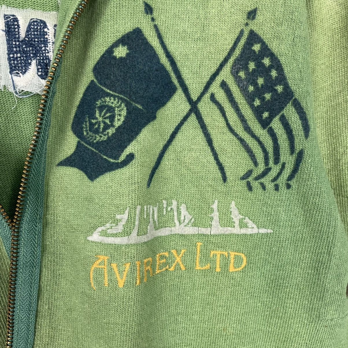 Avirex Avirex Zipper Green Hoodie Size US M / EU 48-50 / 2 - 16 Thumbnail