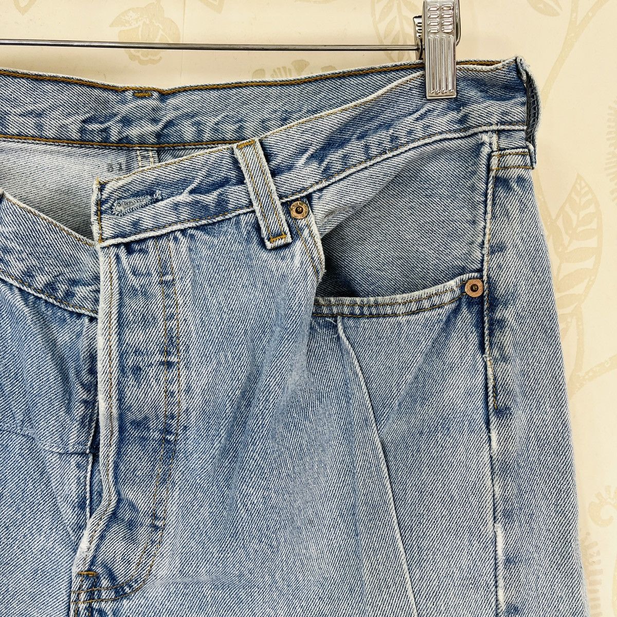 Levi's × Vintage Tokyo Ripper X Levis Distressed Jeans Size US 33 - 7 Thumbnail