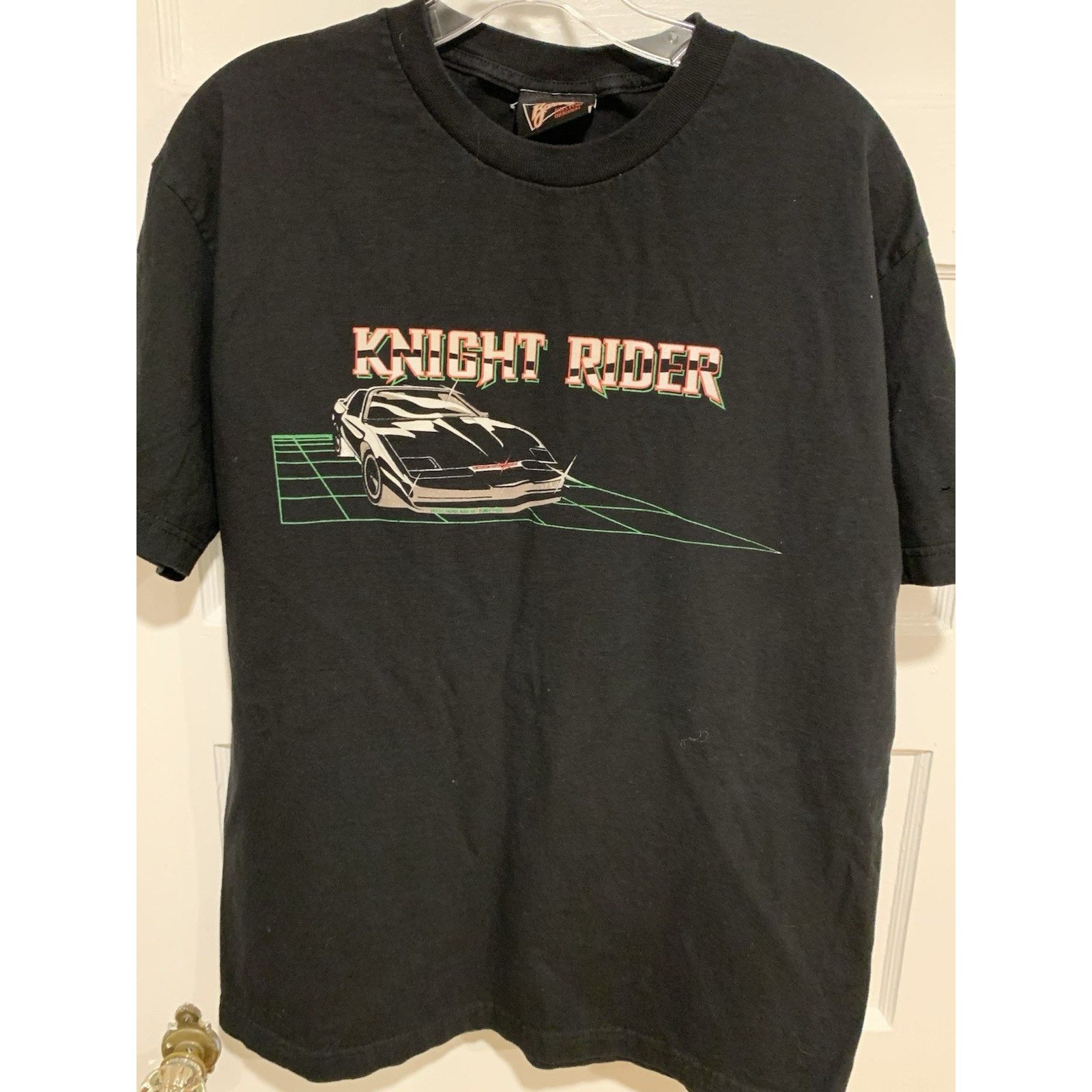 Barrie Vintage Barris Kustom Men’s T-shirt L Black Knight Rider Size US L / EU 52-54 / 3 - 2 Thumbnail