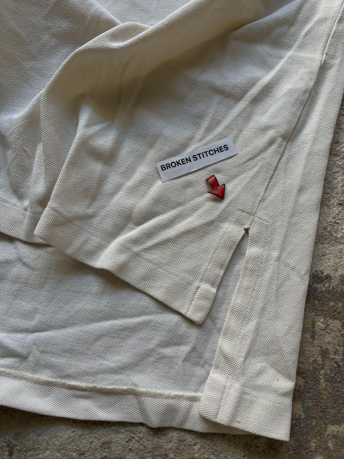 Polo Ralph Lauren Polo Ralph Lauren Small Pony Shirt Rare White 2000s Size US L / EU 52-54 / 3 - 16 Thumbnail