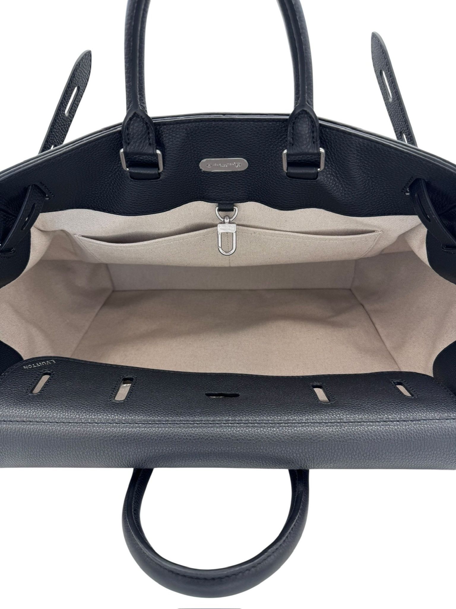 Louis Vuitton 2024 Louis Vuitton Steamer 40 Black Leather Size ONE SIZE - 7 Thumbnail