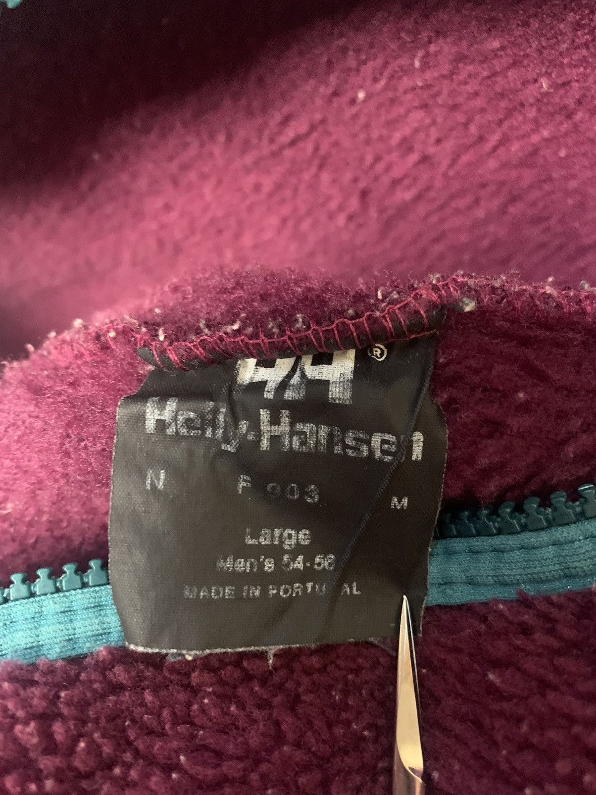 Helly Hansen 🐑 Cool Helly Hansen vintage fleece jacket Size US L / EU 52-54 / 3 - 4 Thumbnail