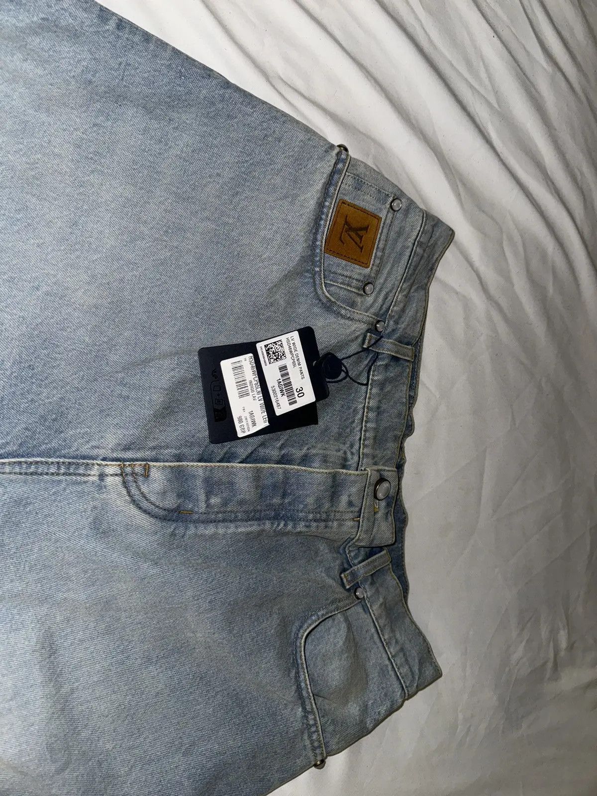 Louis Vuitton Louis Vuitton Wide Leg Fit Jeans Size US 30 / EU 46 - 7 Thumbnail