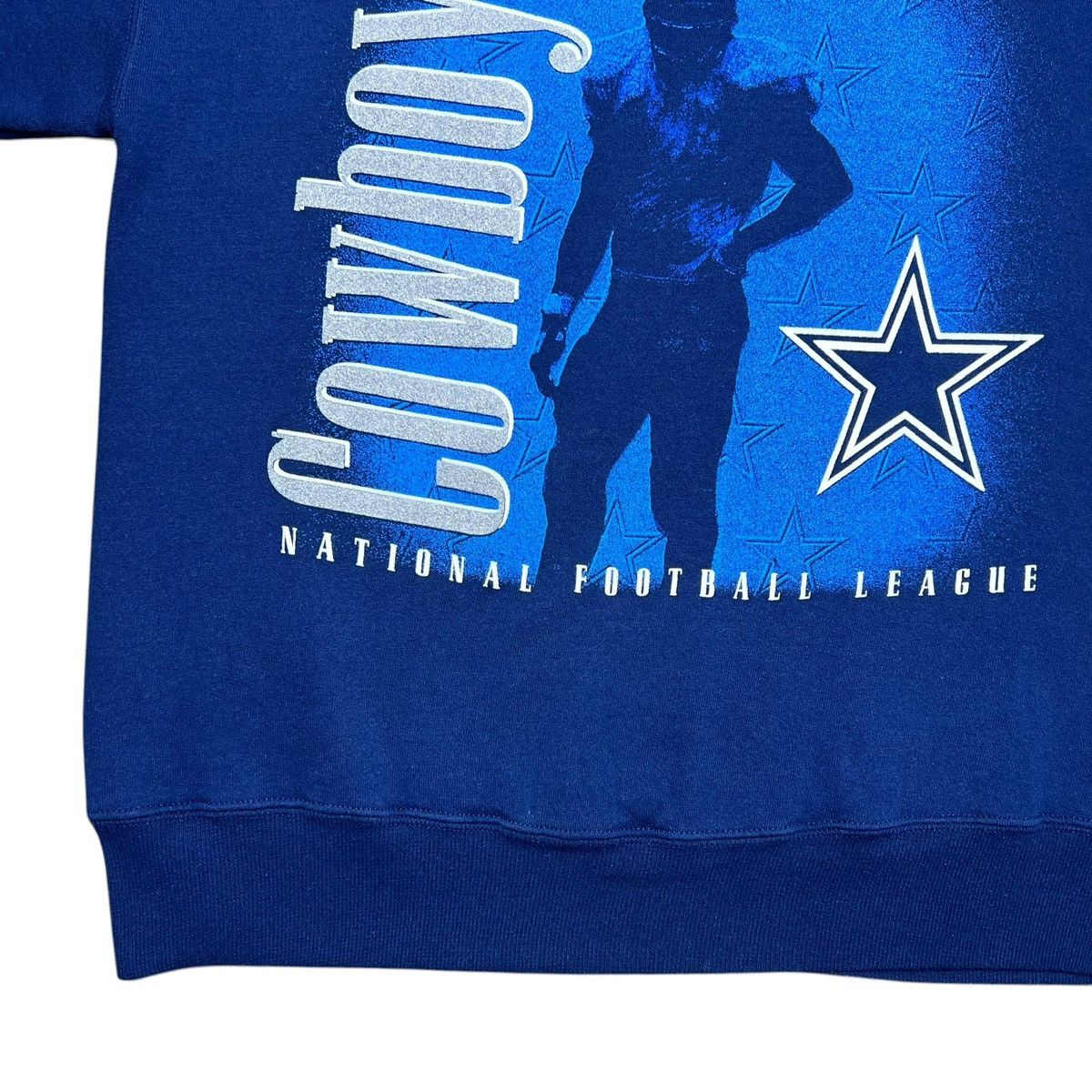 Chalk Line Vintage 90s NFL Dallas Cowboys Chalk Line Graphic Sweatshirt Size US M / EU 48-50 / 2 - 9 Thumbnail