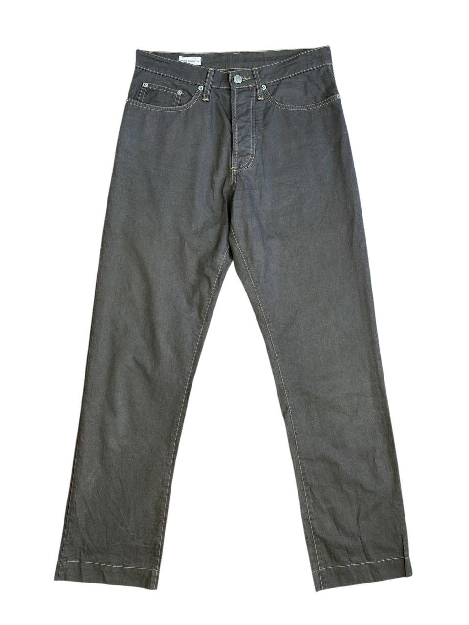 Dries Van Norton Regular Fit Cotton Pants