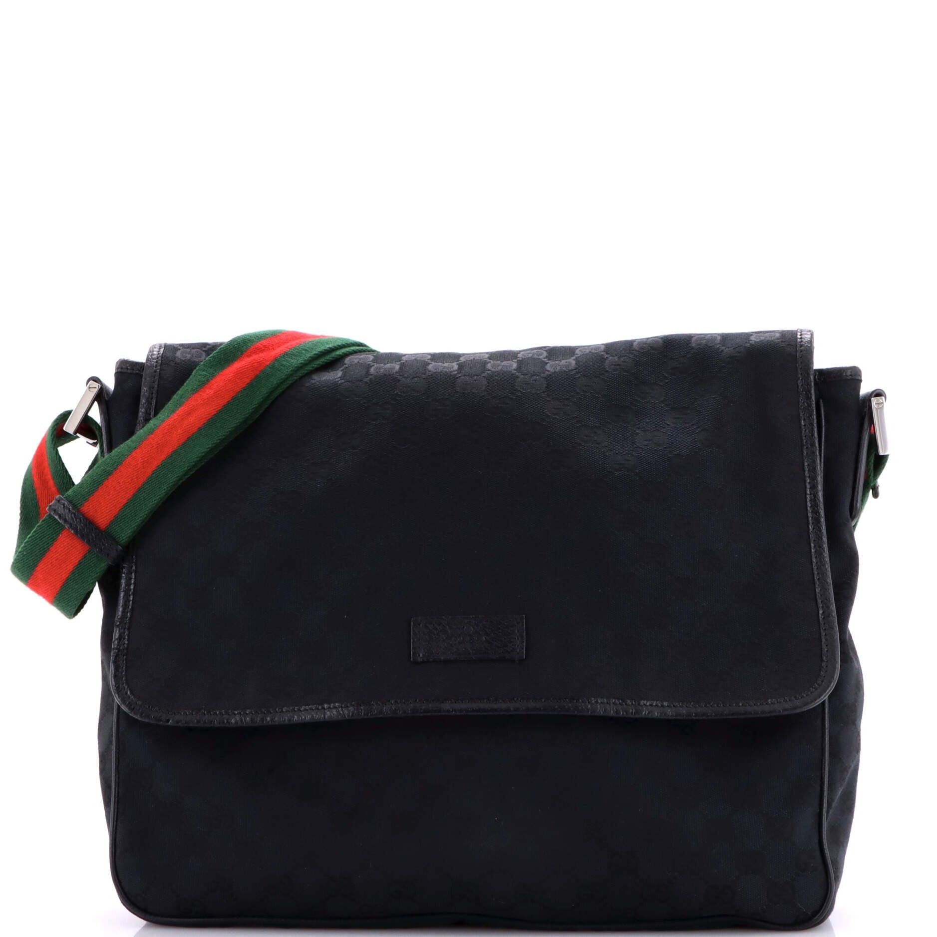 Gucci Web Strap Flap Messenger Size ONE SIZE - 1 Thumbnail