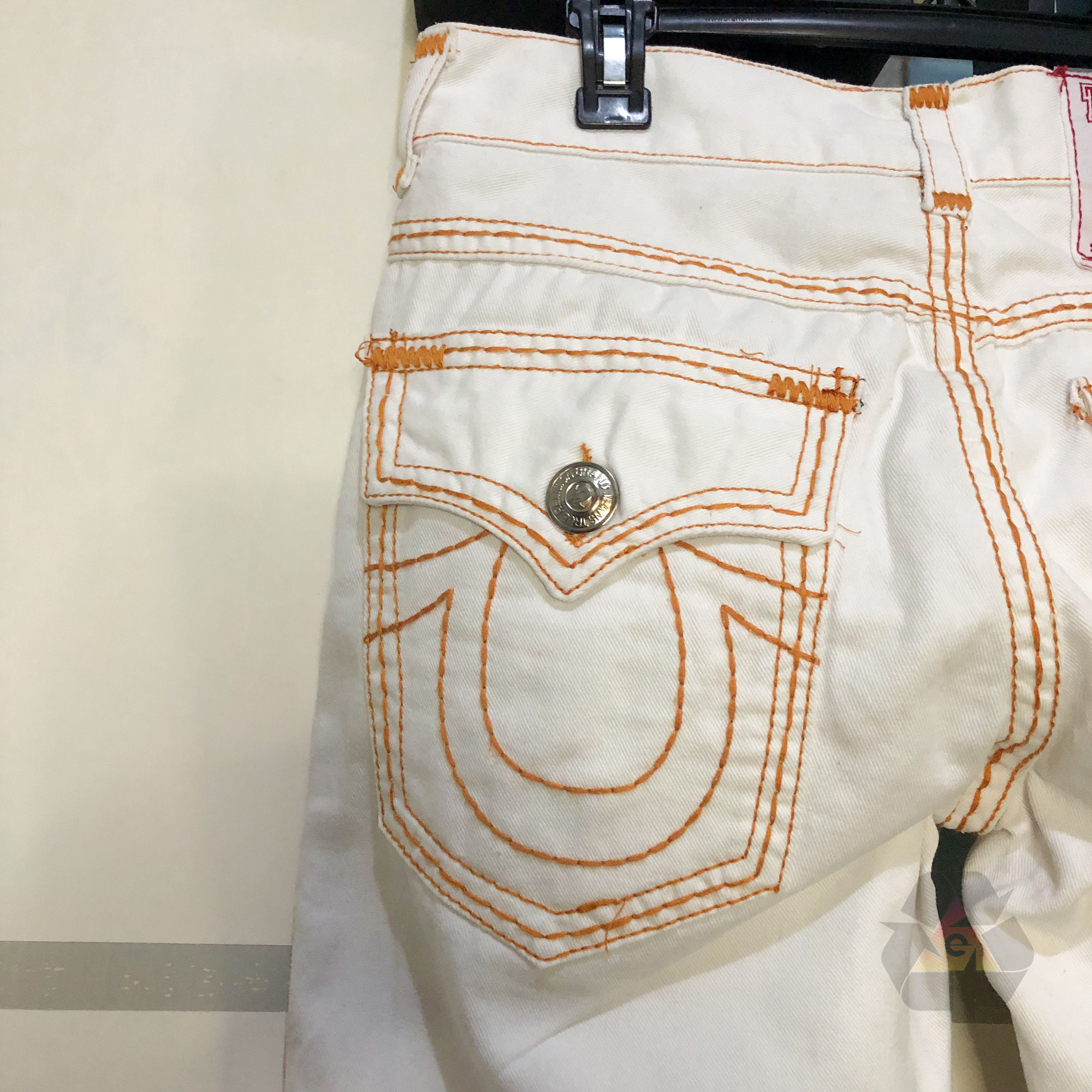 Japanese Brand DEAD STOCK True Religion Joey Super T Jeans Rare Vintage Size US 30 / EU 46 - 13 Thumbnail