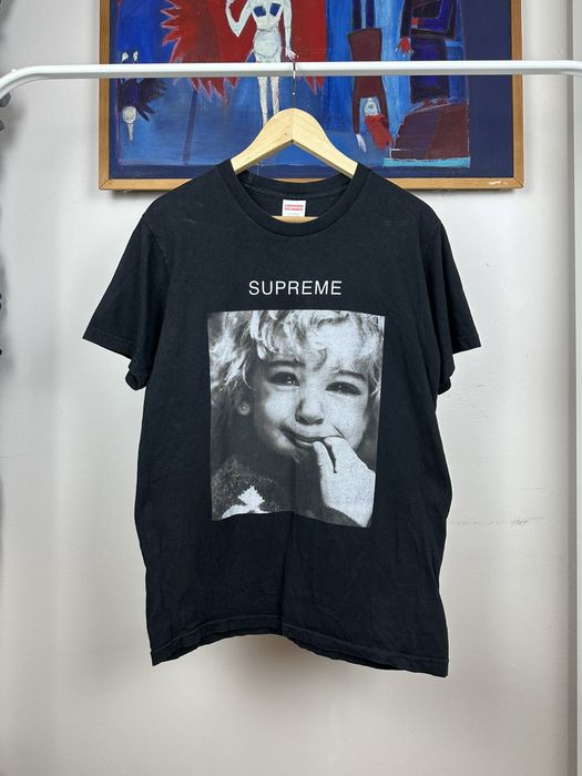 Supreme crying sale baby tee