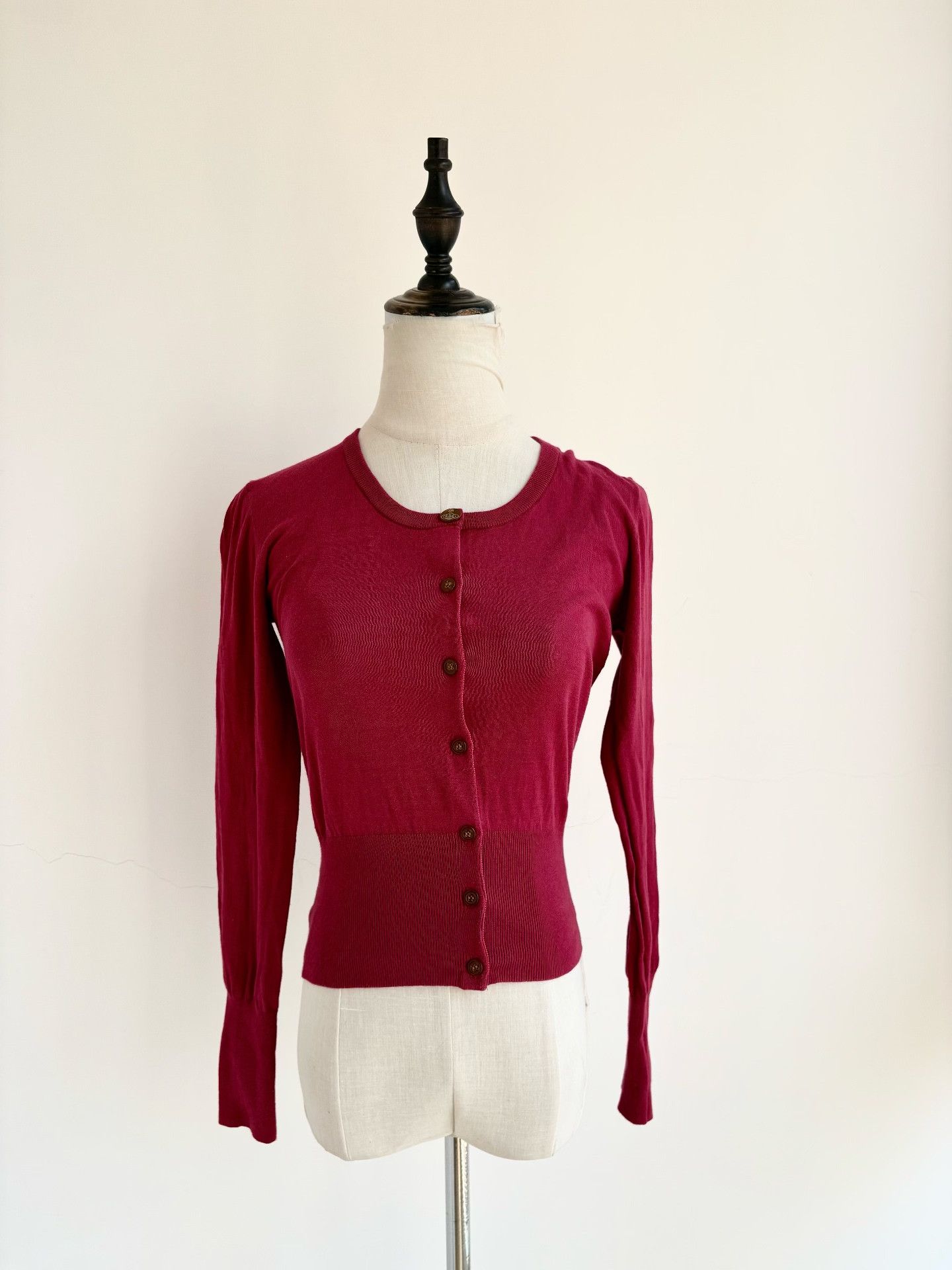 Vivienne Westwood Vivienne Westwood Vintage Pink Saturn Knit Cardigan Size M / US 6-8 / IT 42-44 - 1 Thumbnail