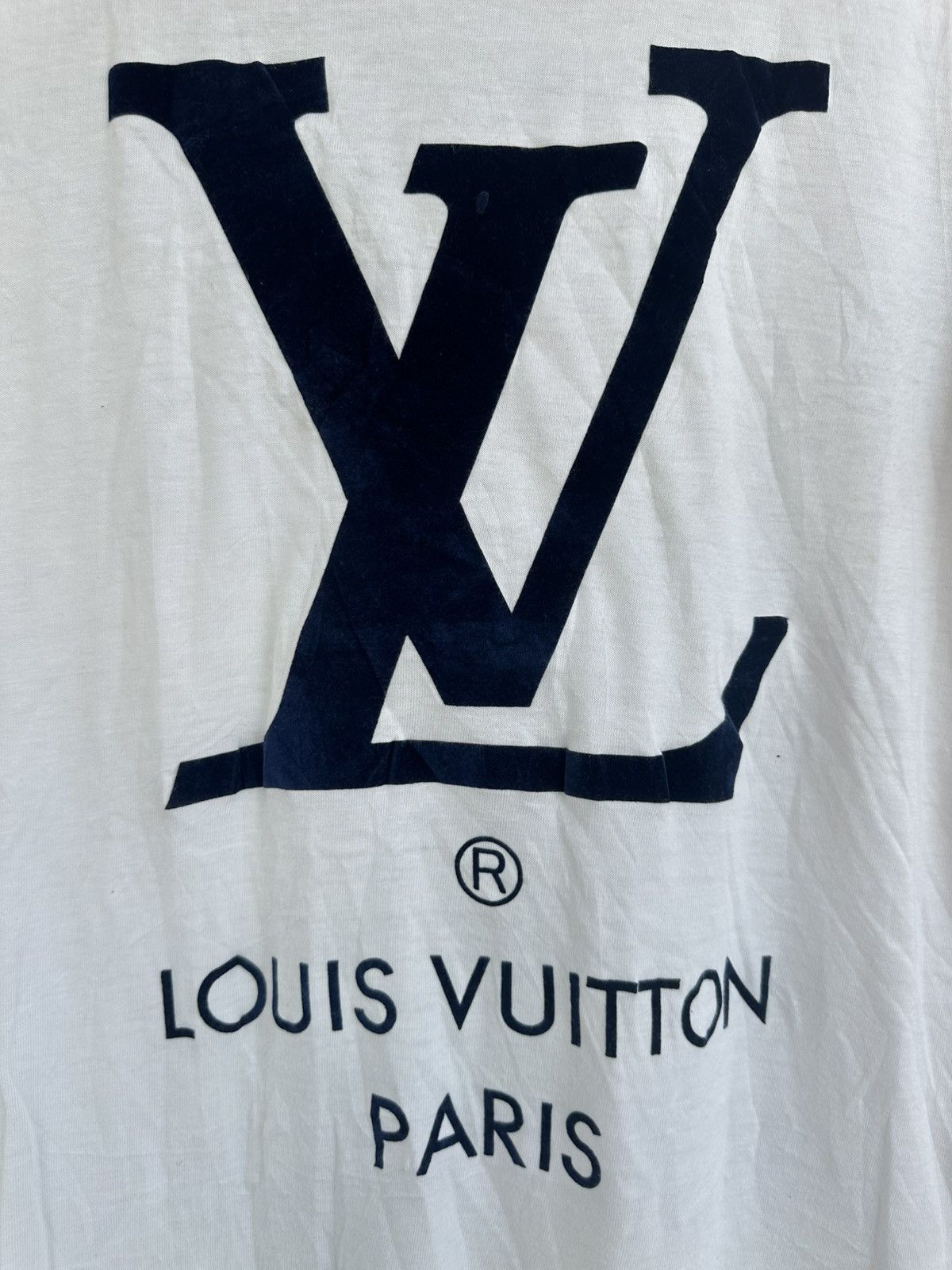 Vintage RARE Vintage 90s LV Louis Vuitton Paris Tee Size US M / EU 48-50 / 2 - 3 Thumbnail