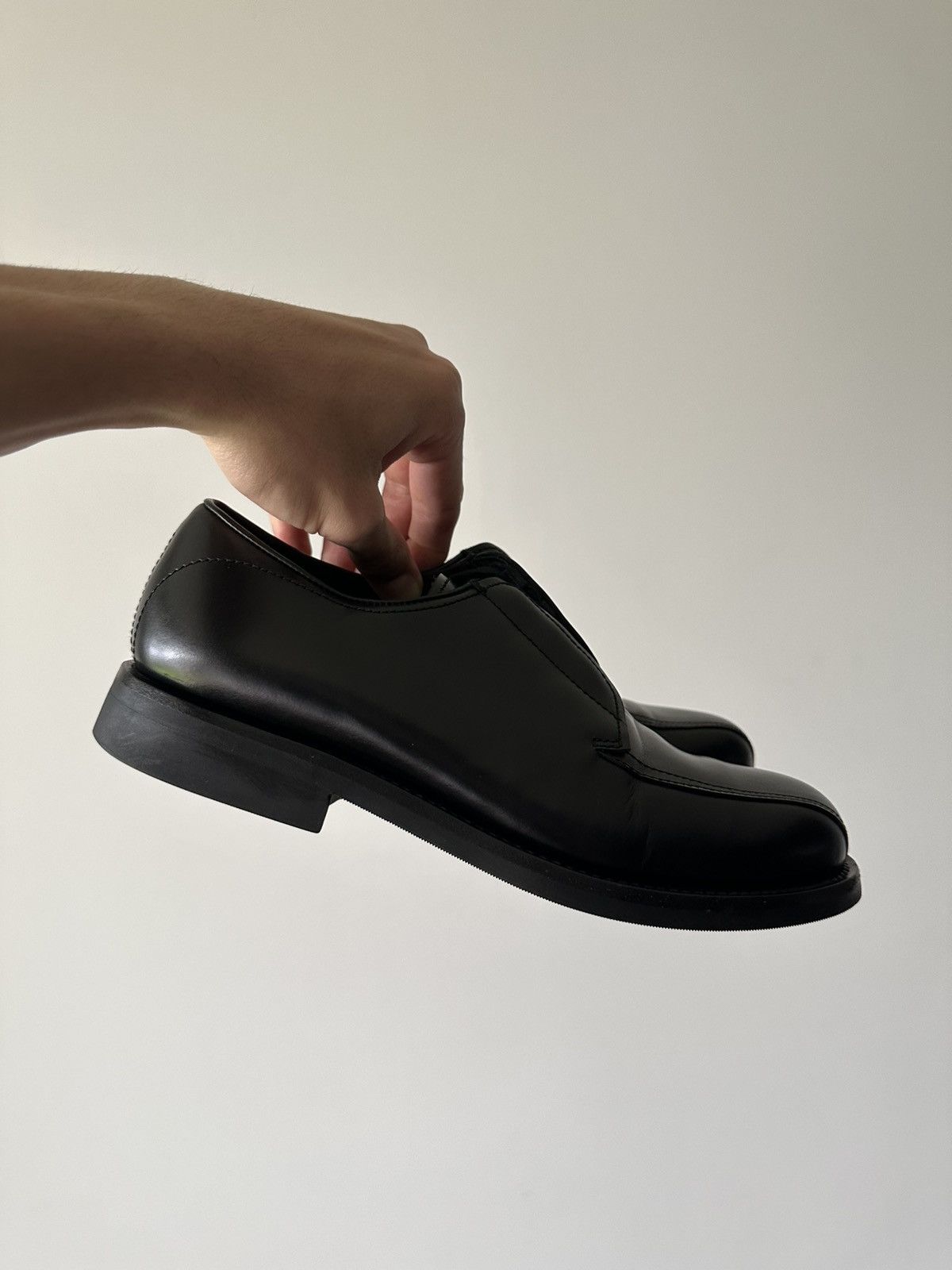 Prada Prada Chunky Leather Derby Size US 7 / EU 40 - 10 Thumbnail