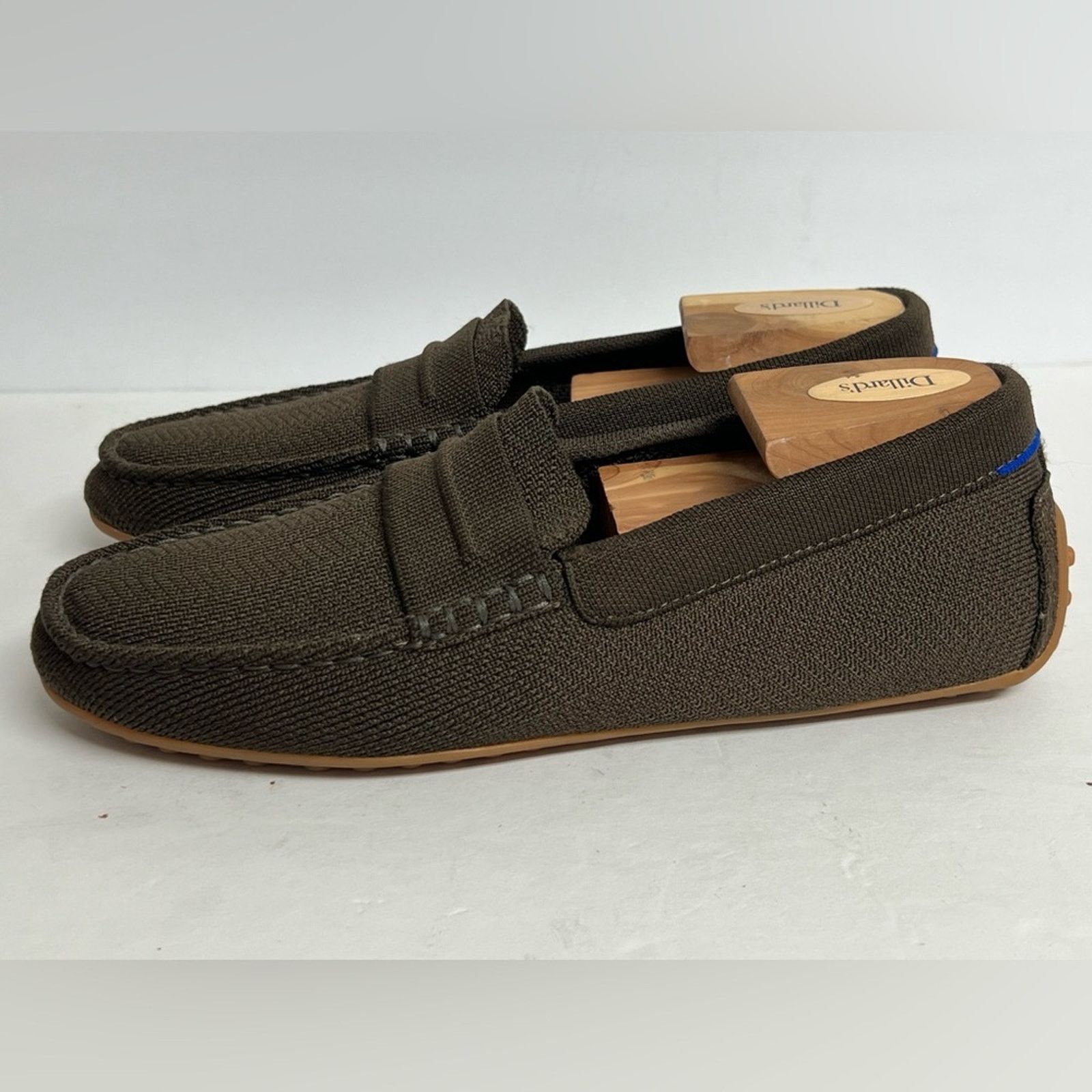 Rothy's NEW Rothys Driving Loafer Mens 8.5 Brown Herringbone Slip On Size US 8.5 / EU 41-42 - 2 Thumbnail