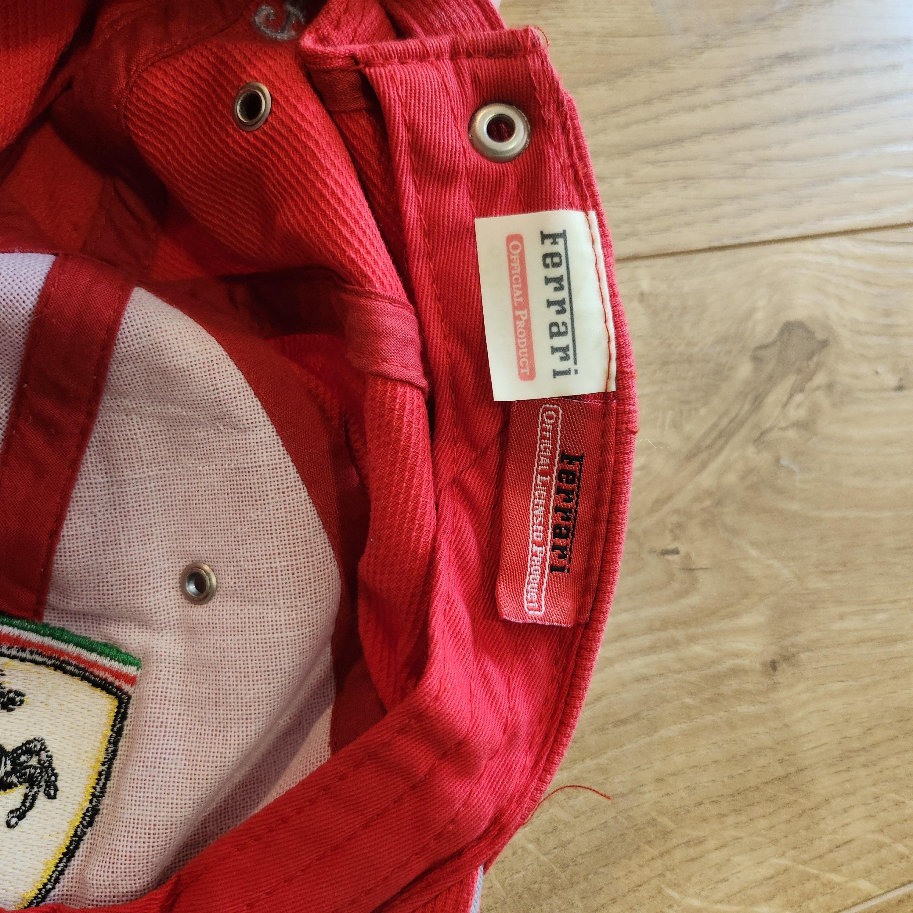 Ferrari Embroidery Official Ferrari Italy Cap Size ONE SIZE - 5 Thumbnail
