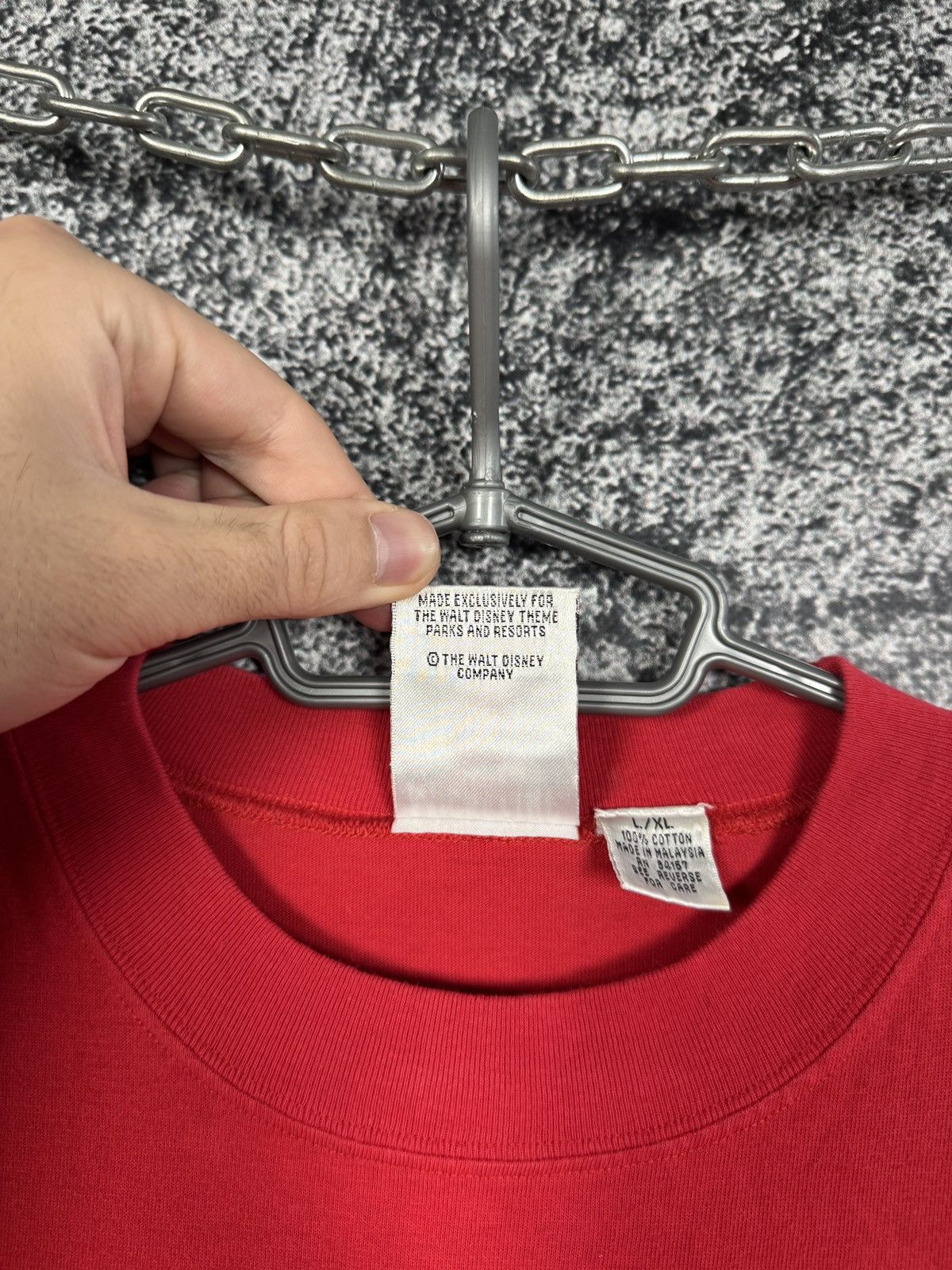 Disney Vintage Mickey Inc. Tee Embroidered Logo Donald Duck Guffy Size US L / EU 52-54 / 3 - 8 Thumbnail