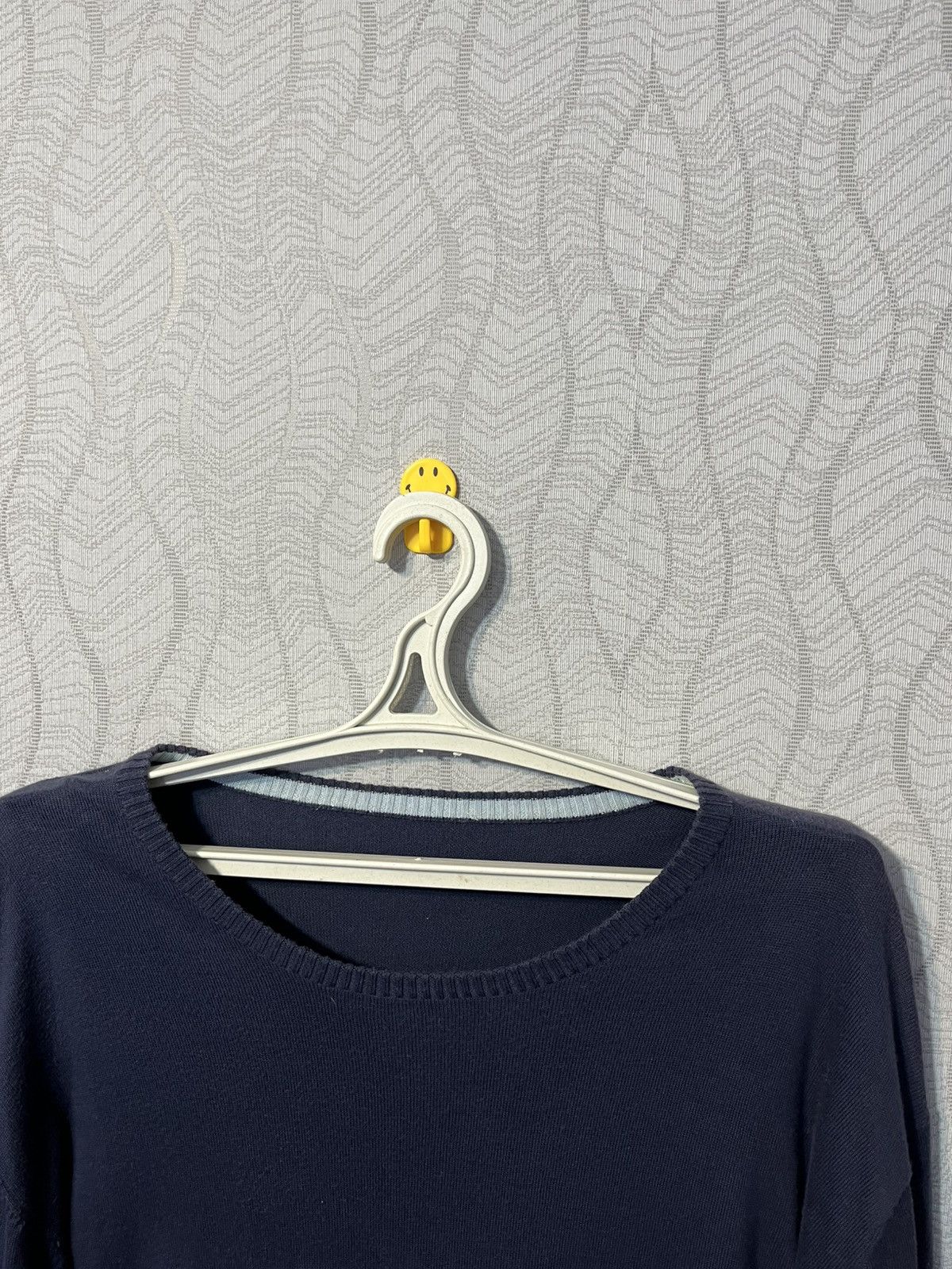 Yves Saint Laurent Yves Saint Laurent Vintage Knit Pullover YSL Big Logo Size L Size US L / EU 52-54 / 3 - 5 Thumbnail