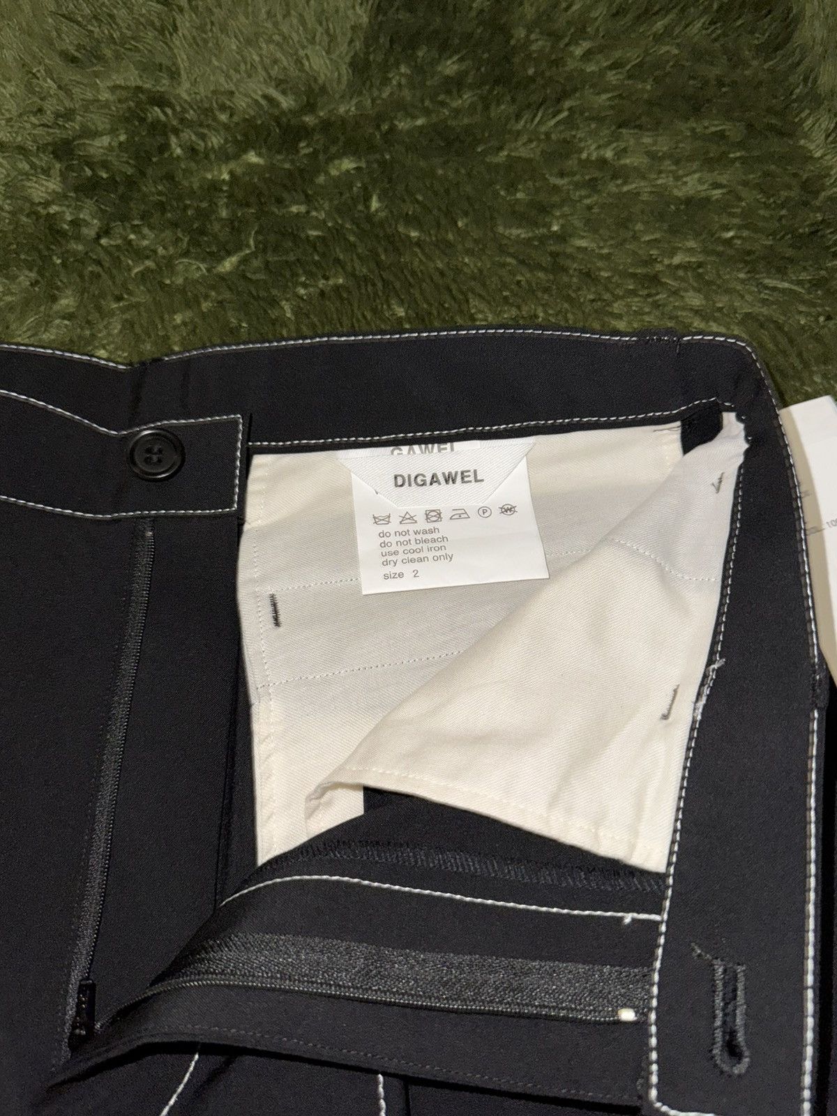 DIGAWEL [2] DIGAWEL Loose-Fit Stitch One-Tuck Pants Made In Japan Size US 30 / EU 46 - 3 Thumbnail