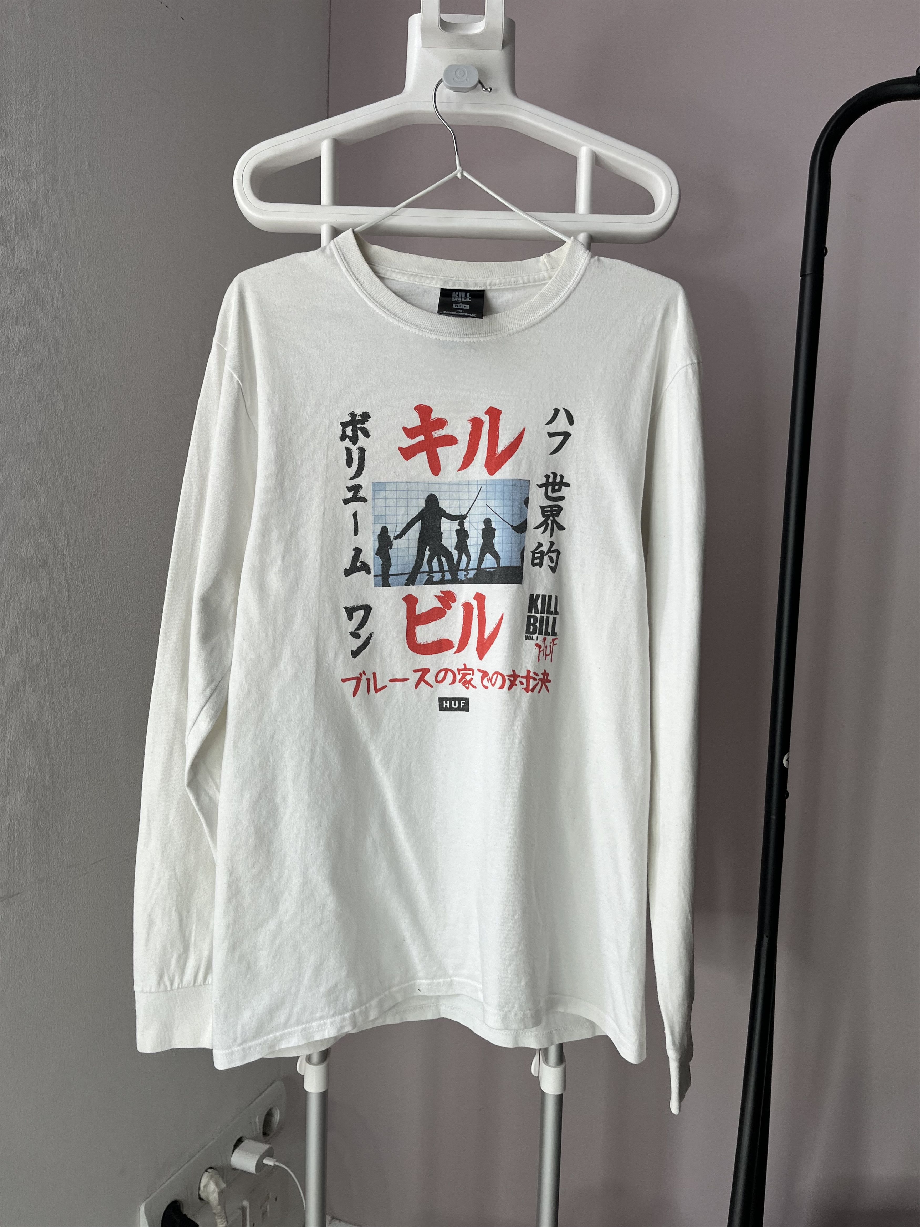 Huf HUF Kill Bill long sleeve T-shirt Size US M / EU 48-50 / 2 - 1 Thumbnail