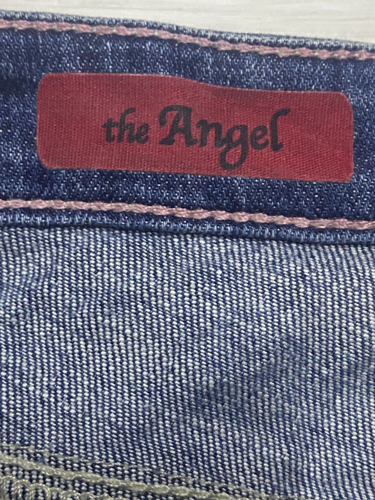 AG Adriano Goldschmied Vintage Adriano the Angle Blue Wash Flare Jeans Size US 35 - 10 Thumbnail