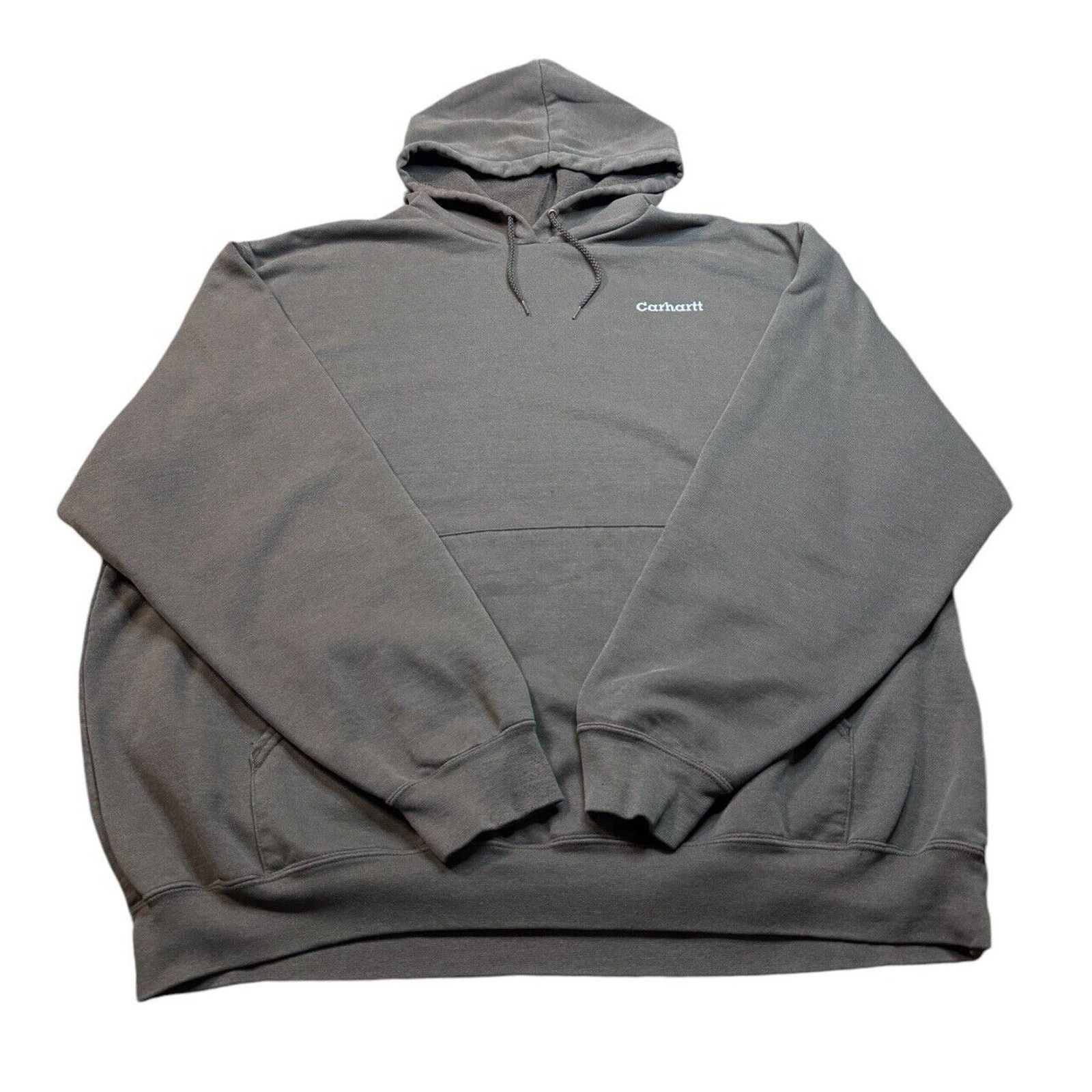 Carhartt Vintage Carhartt 2XL Hoodie K121TMB Brown ( HAS FLAWS ) Size US XXL / EU 58 / 5 - 1 Thumbnail