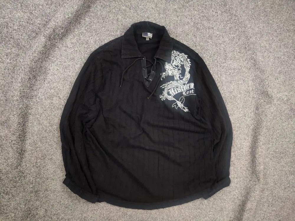 If Six Was Nine If Six Was Nine Asymmetrical Striped Long Sleeve