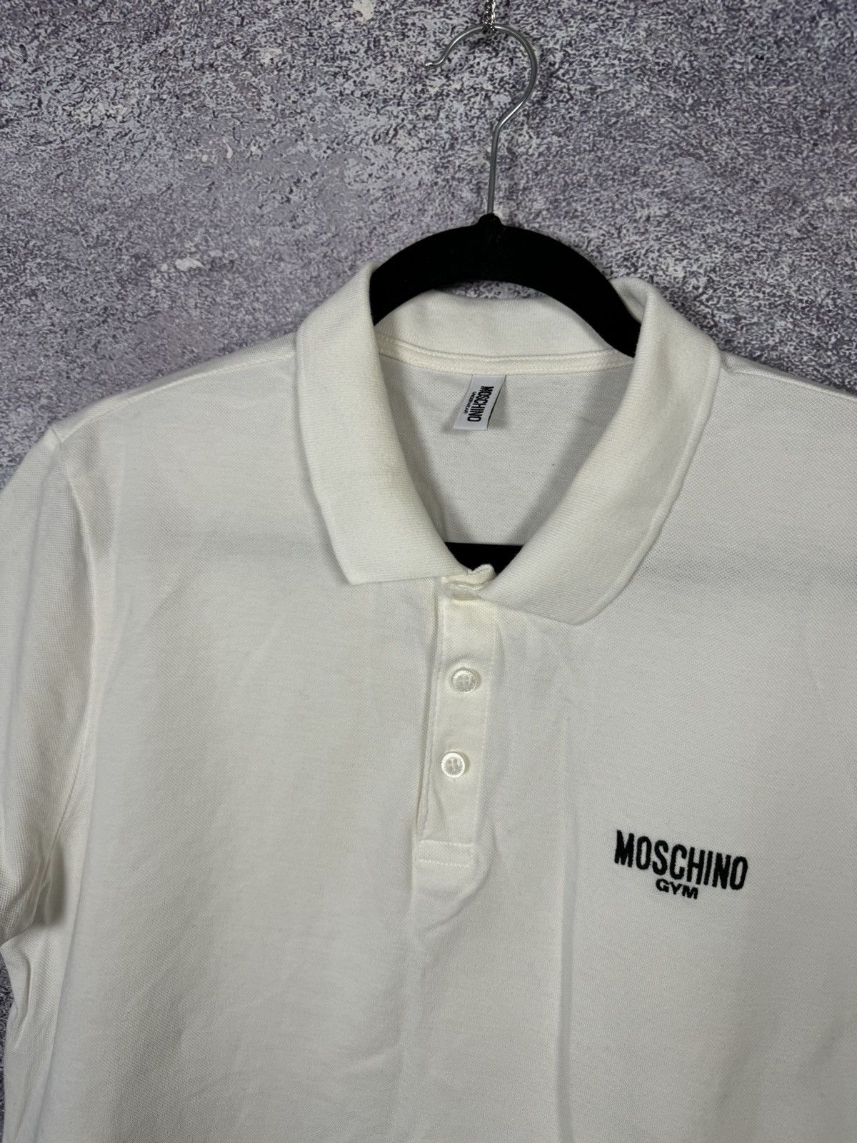 Moschino Moschino Gym Underwear White Polo Size US M / EU 48-50 / 2 - 4 Thumbnail