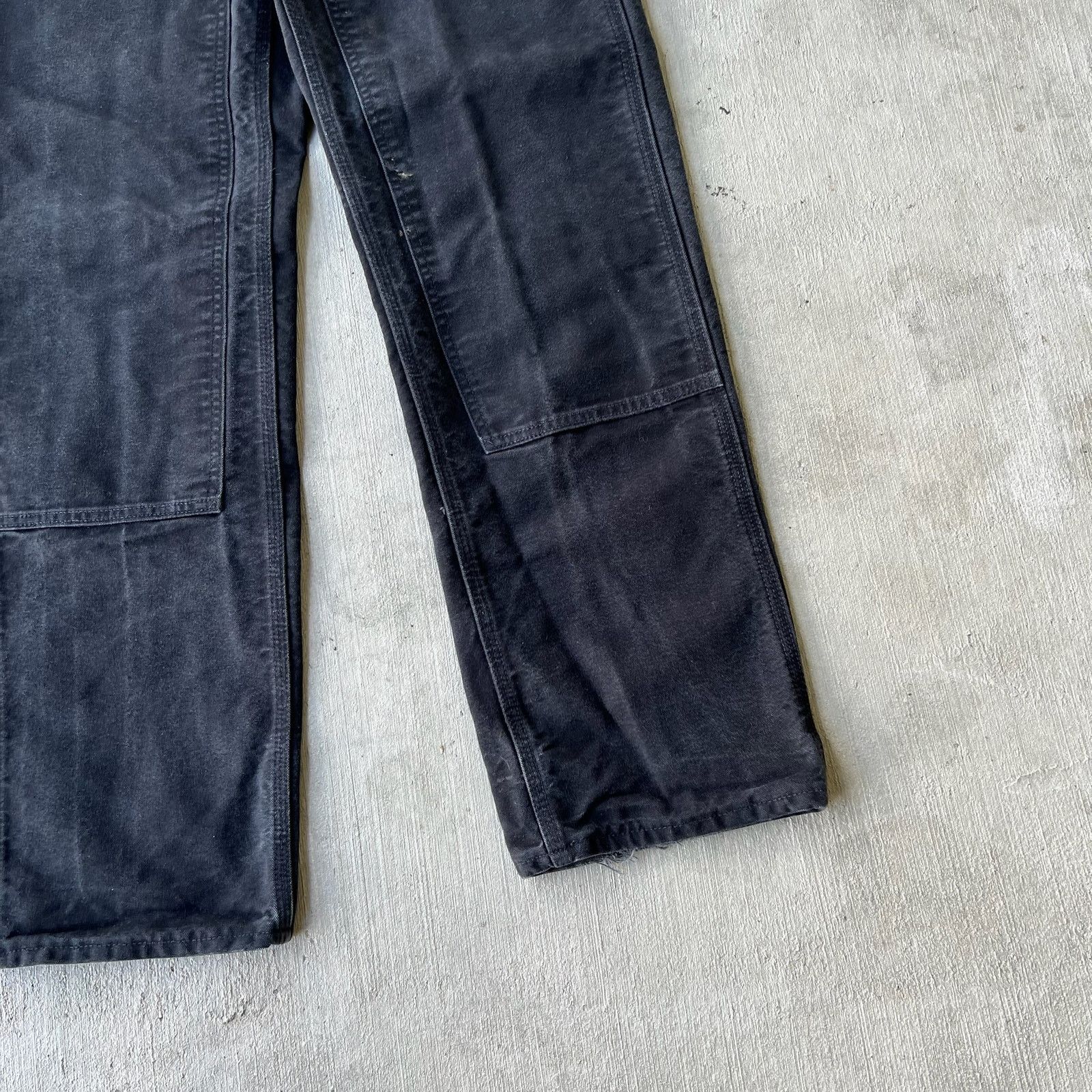 Carhartt × Vintage Carhartt black double knee work wear carpenter pants Size US 29 - 3 Thumbnail
