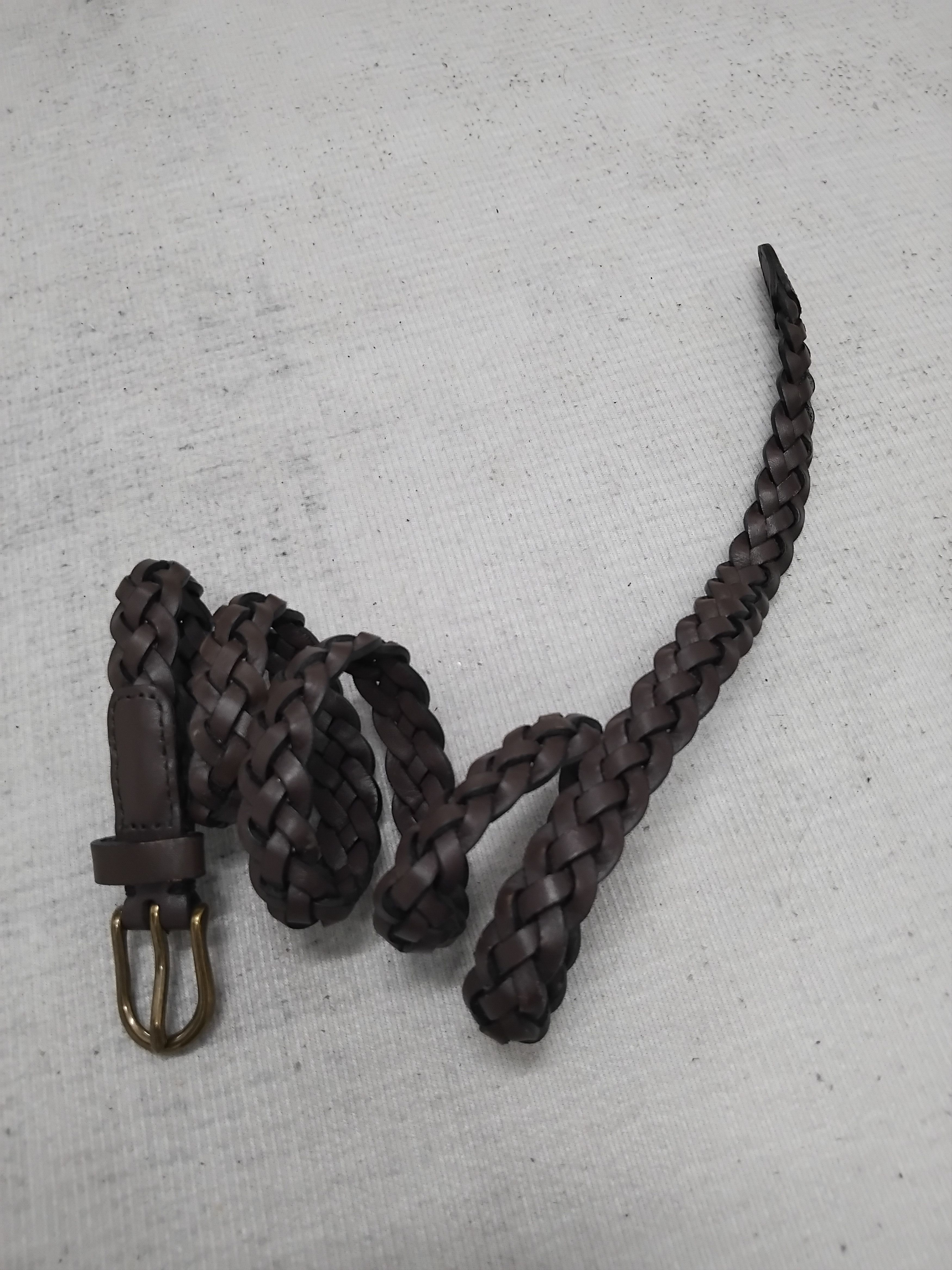 Japanese Brand 💥Unnamed chocolate colour Japanese Leather belt Size ONE SIZE - 3 Thumbnail